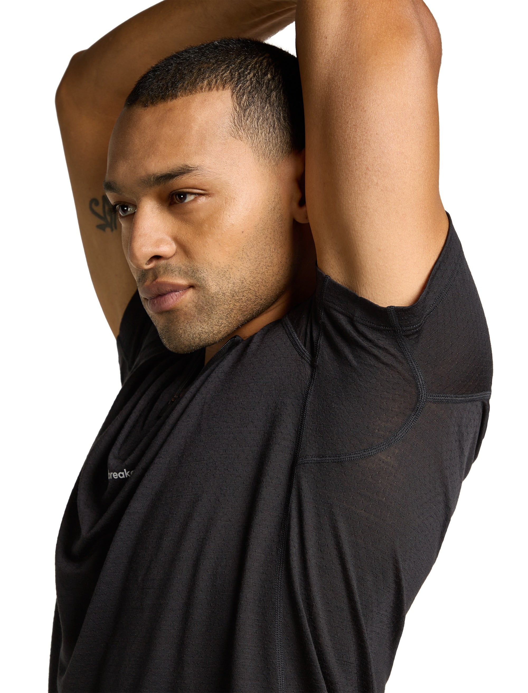 125 Cool-Lite Speed SS Quarter Zip Herren (Mesh) - Image 2