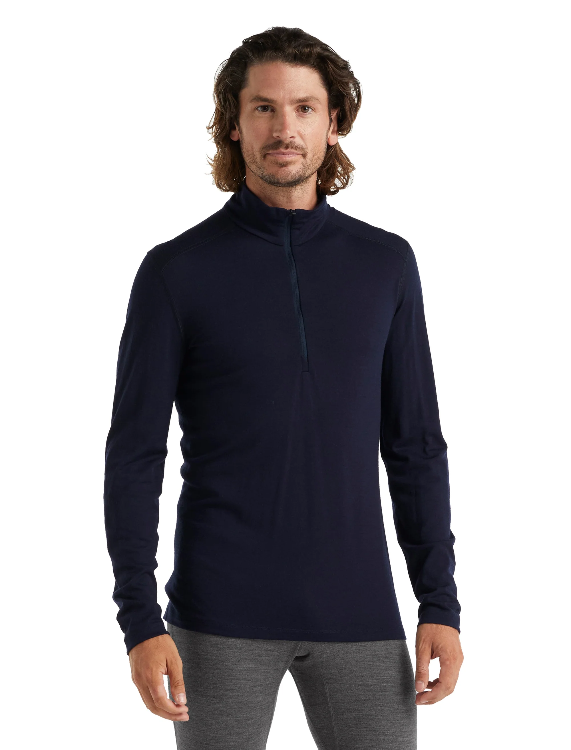 Oasis Merino Longsleeve Half Zip Herren 200 - Image 5