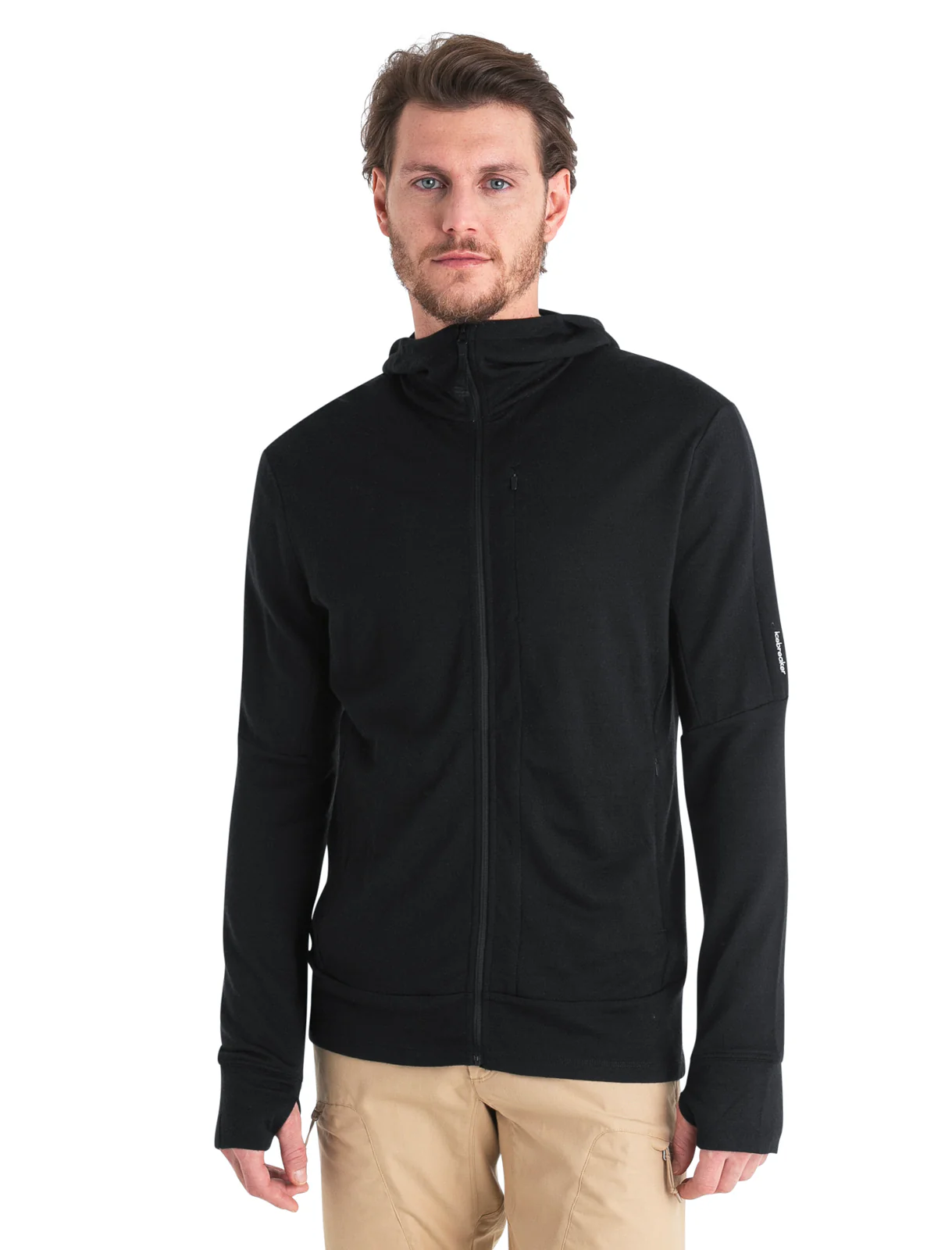 Quantum Merino Fleece Hoody Herren - Image 5