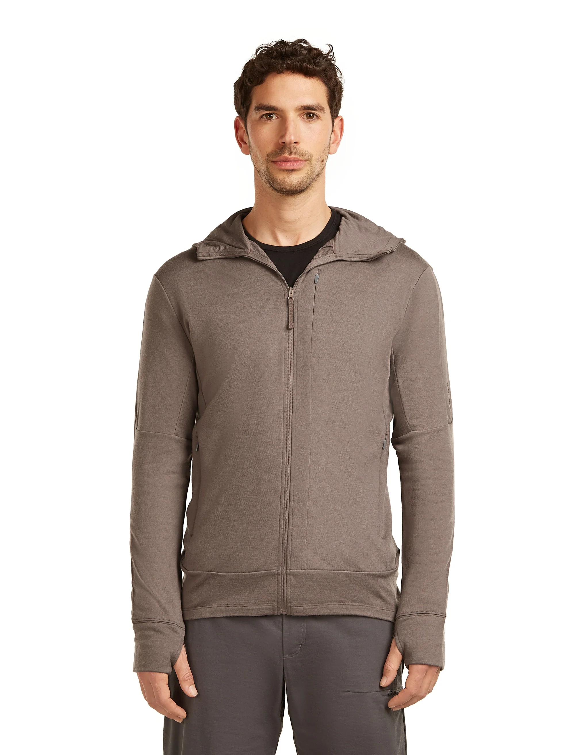 Quantum Merino Fleece Hoody Herren - Image 7