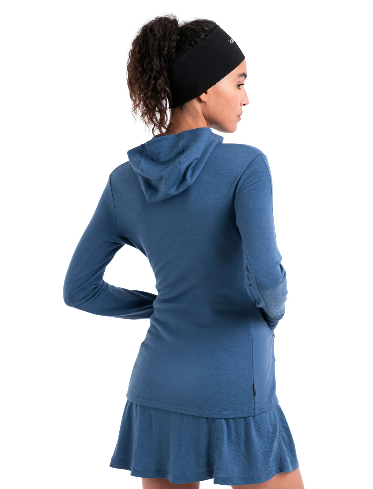 Quantum Merino Fleece Hoody Damen - Image 3
