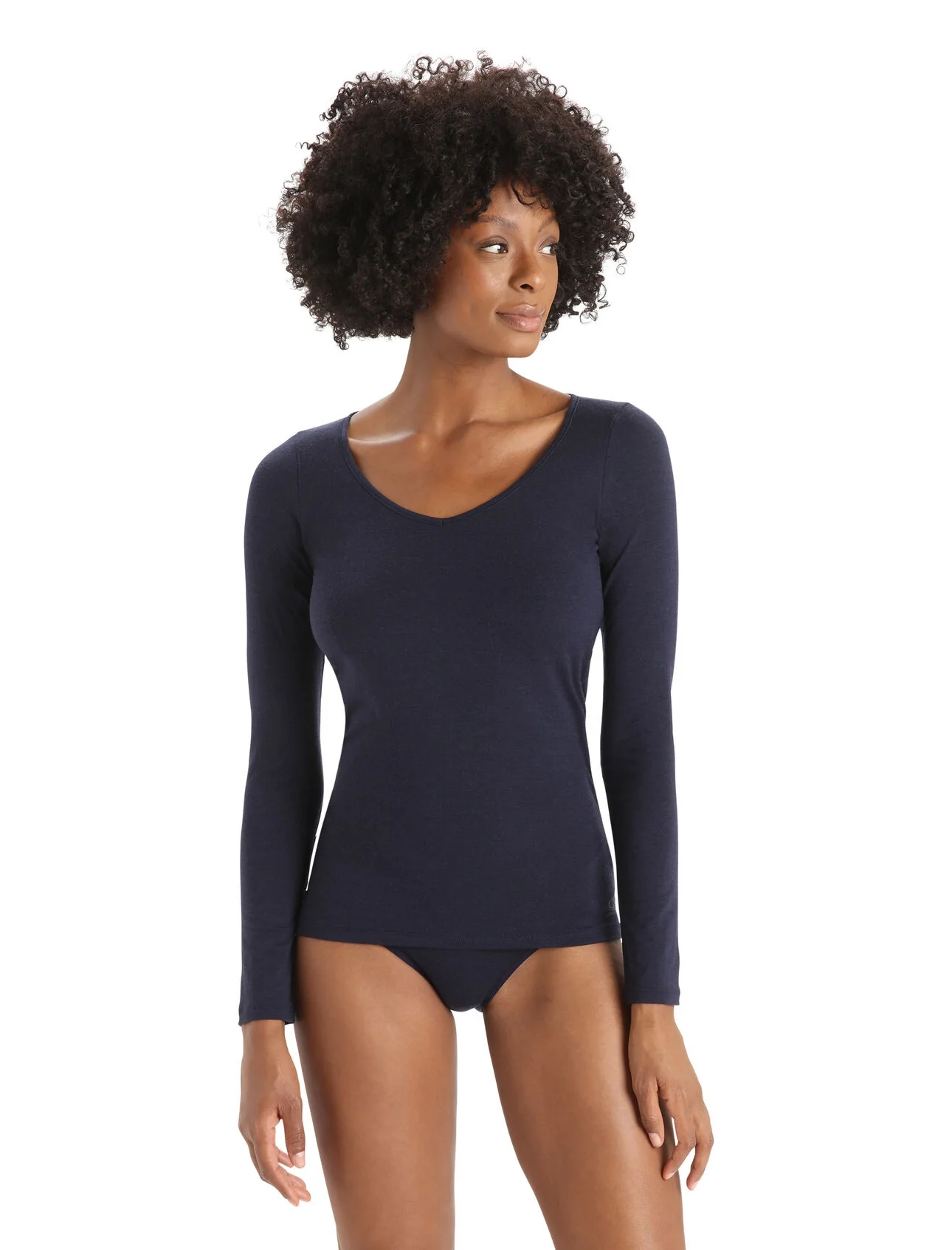 Siren Merino Longsleeve Damen Sweatheart 150 - Image 3