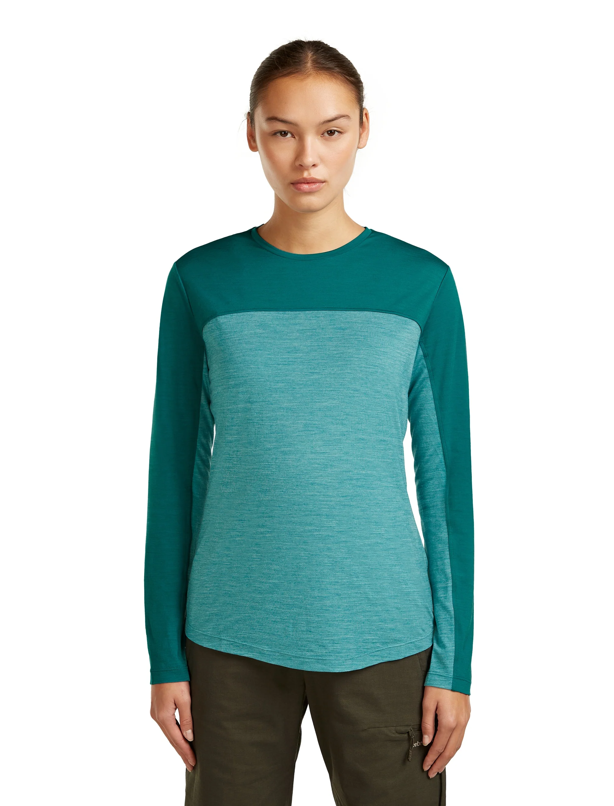 Sphere Tencel®-Merino Long Sleeve Colour Block ♀ - Image 4