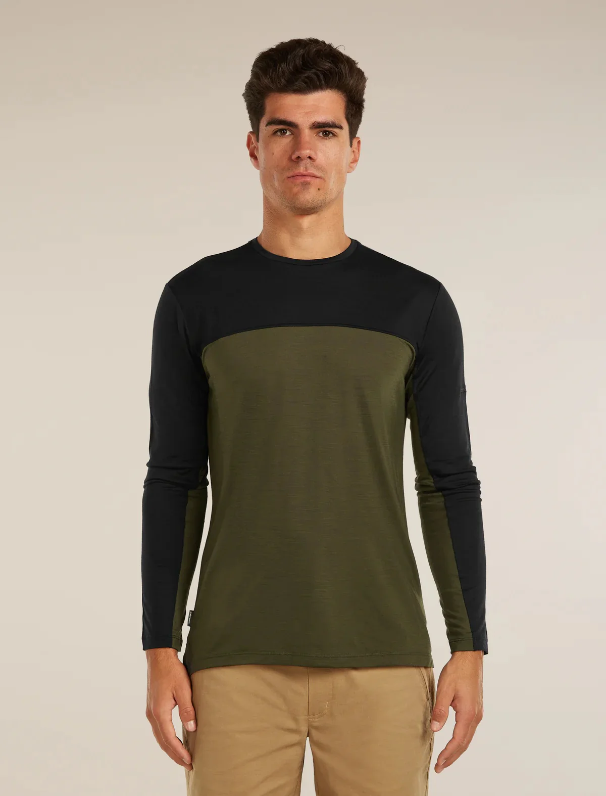 Sphere Tencel®-Merino Long Sleeve Colour Block ♂ - Image 3