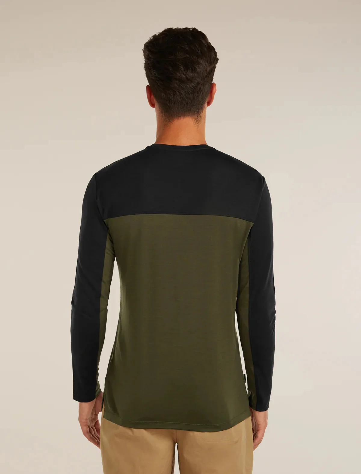 Sphere Tencel®-Merino Long Sleeve Colour Block ♂ - Image 4
