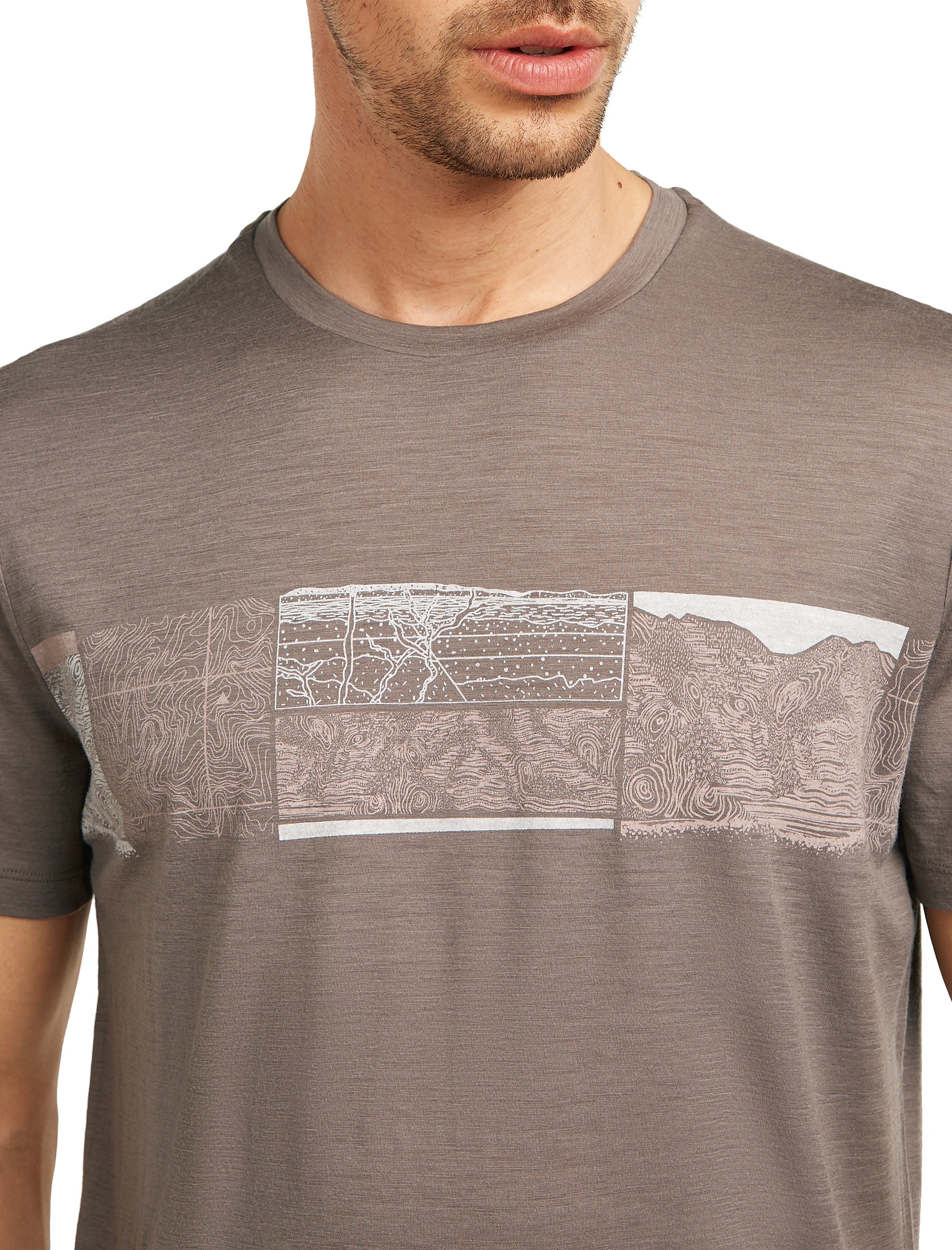 Tech Merino T-Shirt Elevation Line ♂ - Image 4