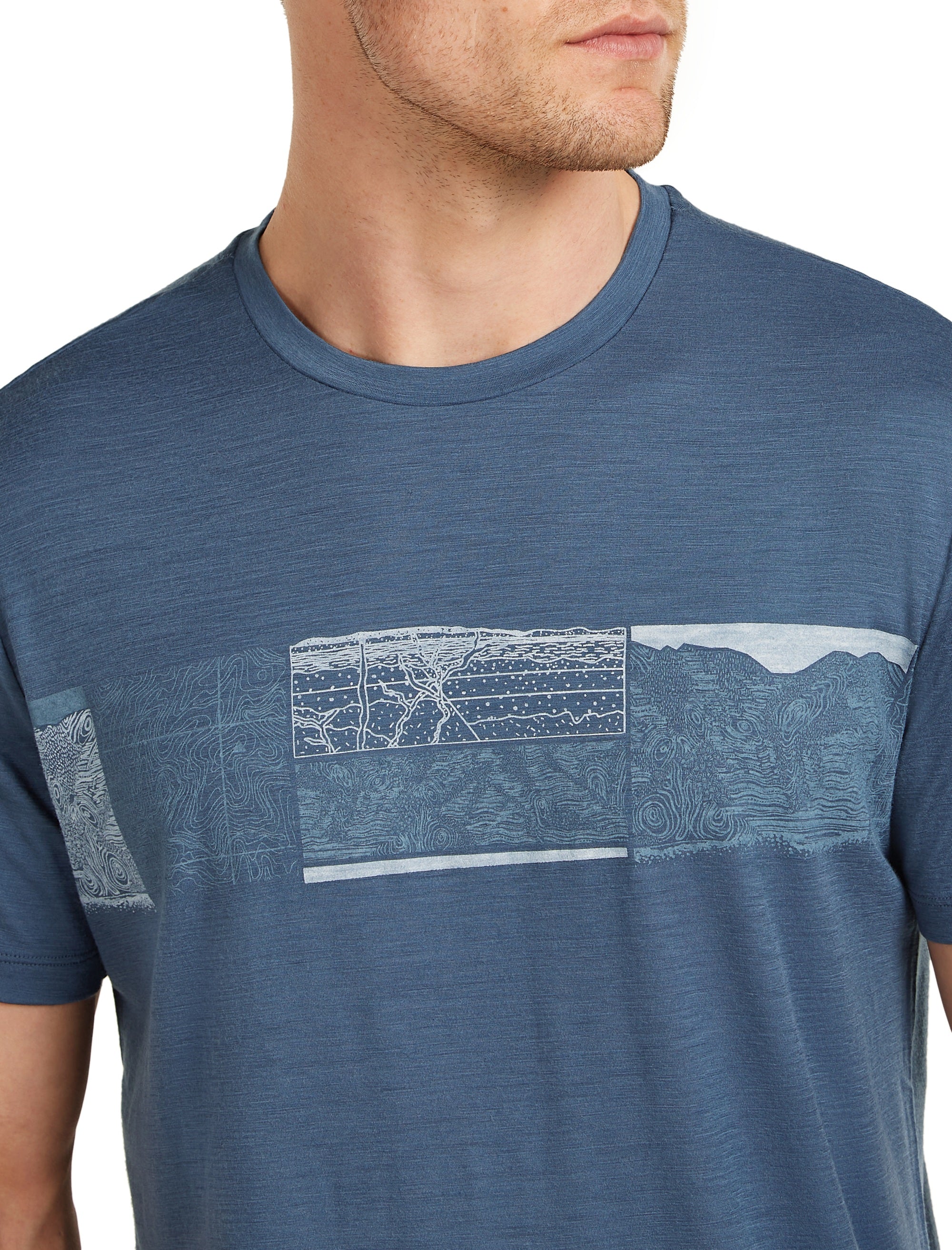Tech Merino T-Shirt Elevation Line ♂ - Image 6