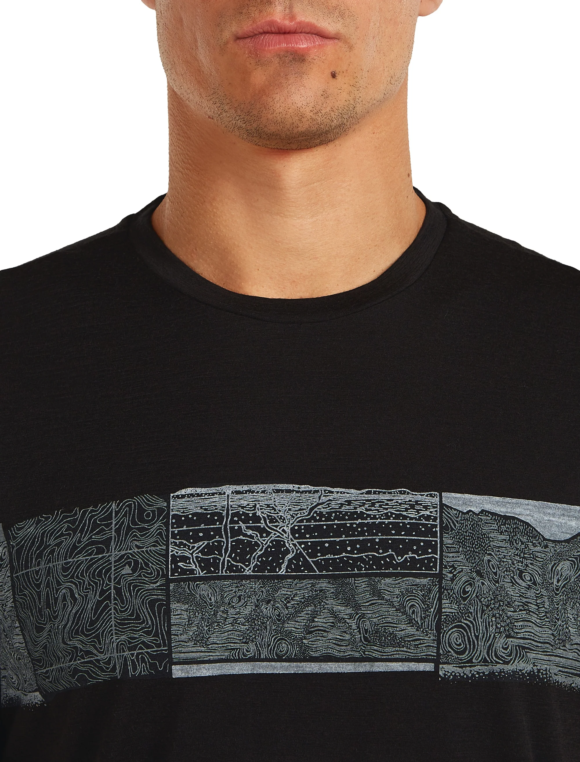 Tech Merino T-Shirt Elevation Line ♂ - Image 9