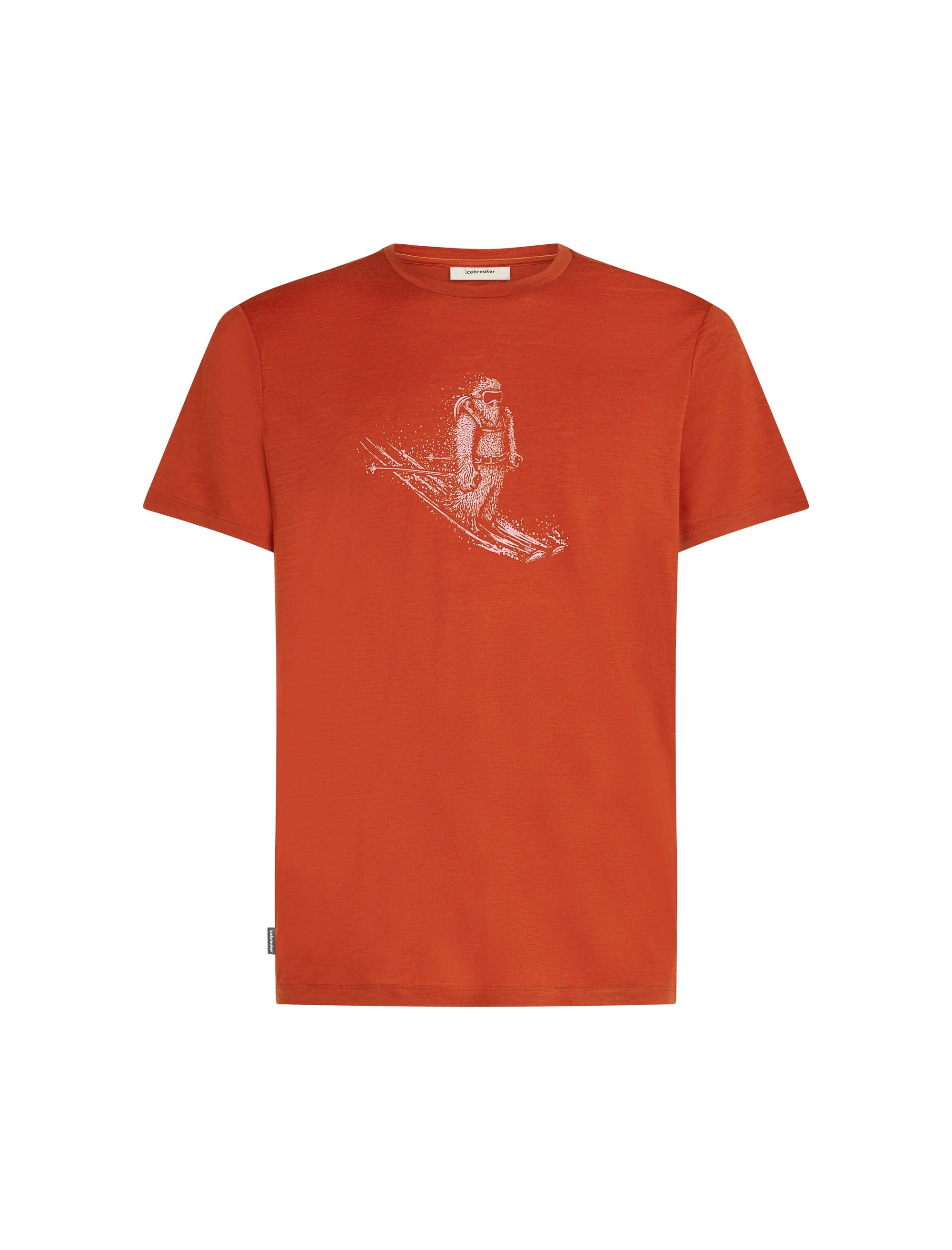 Tech Merino T-Shirt Skiing Yeti ♂ - Image 3