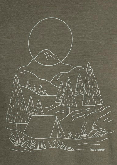 Tech Merino T-Shirt Sunset Camp ♂ - Image 6