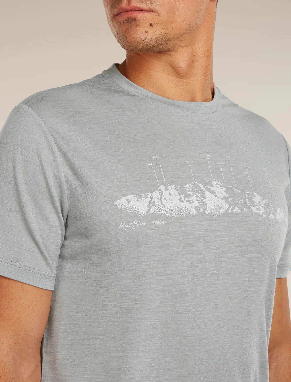 Tech Merino T-Shirt The Peaks ♂ - Image 5