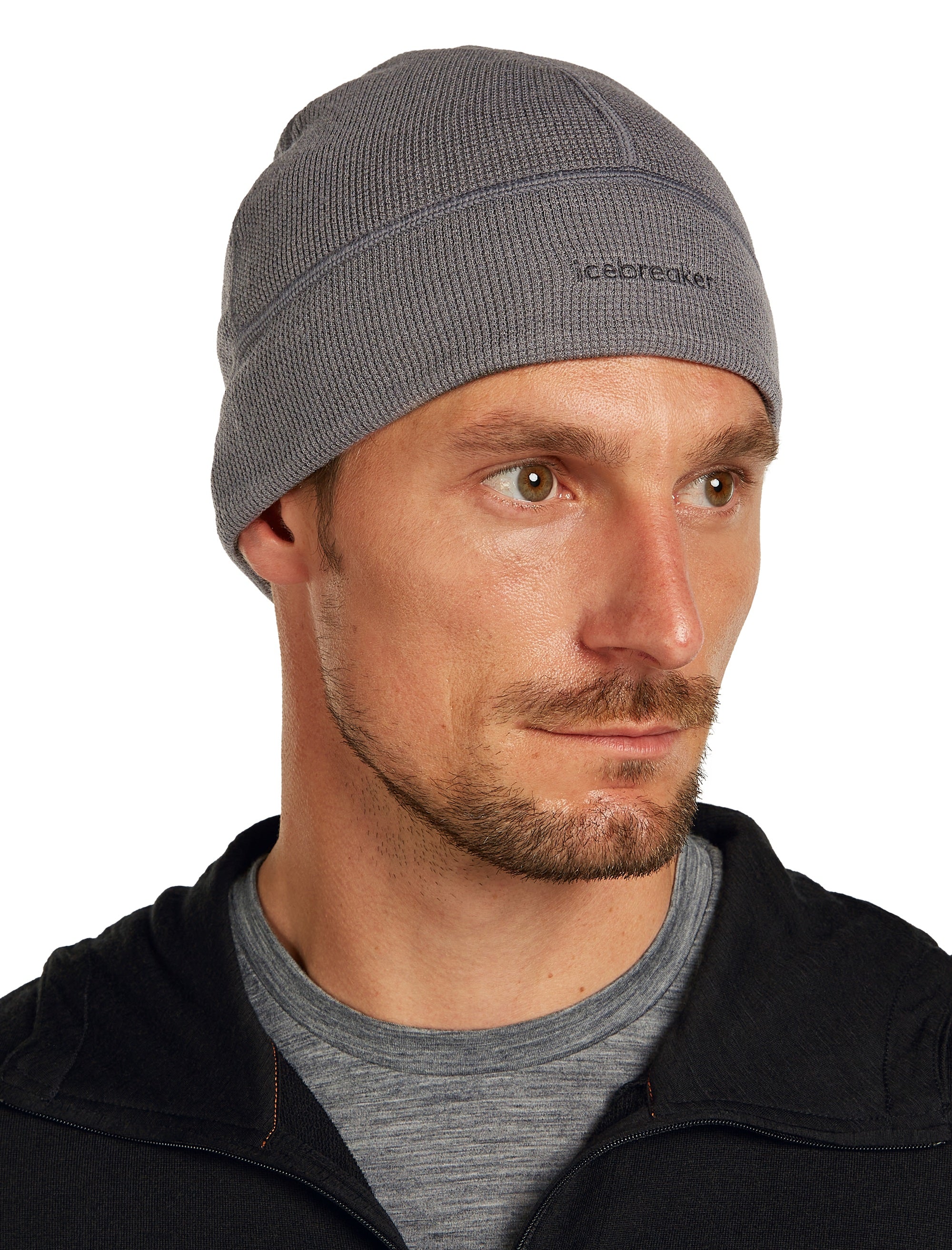 Waffle Knit Wander Beanie Reversible (Merino-Tencel®) - Image 3