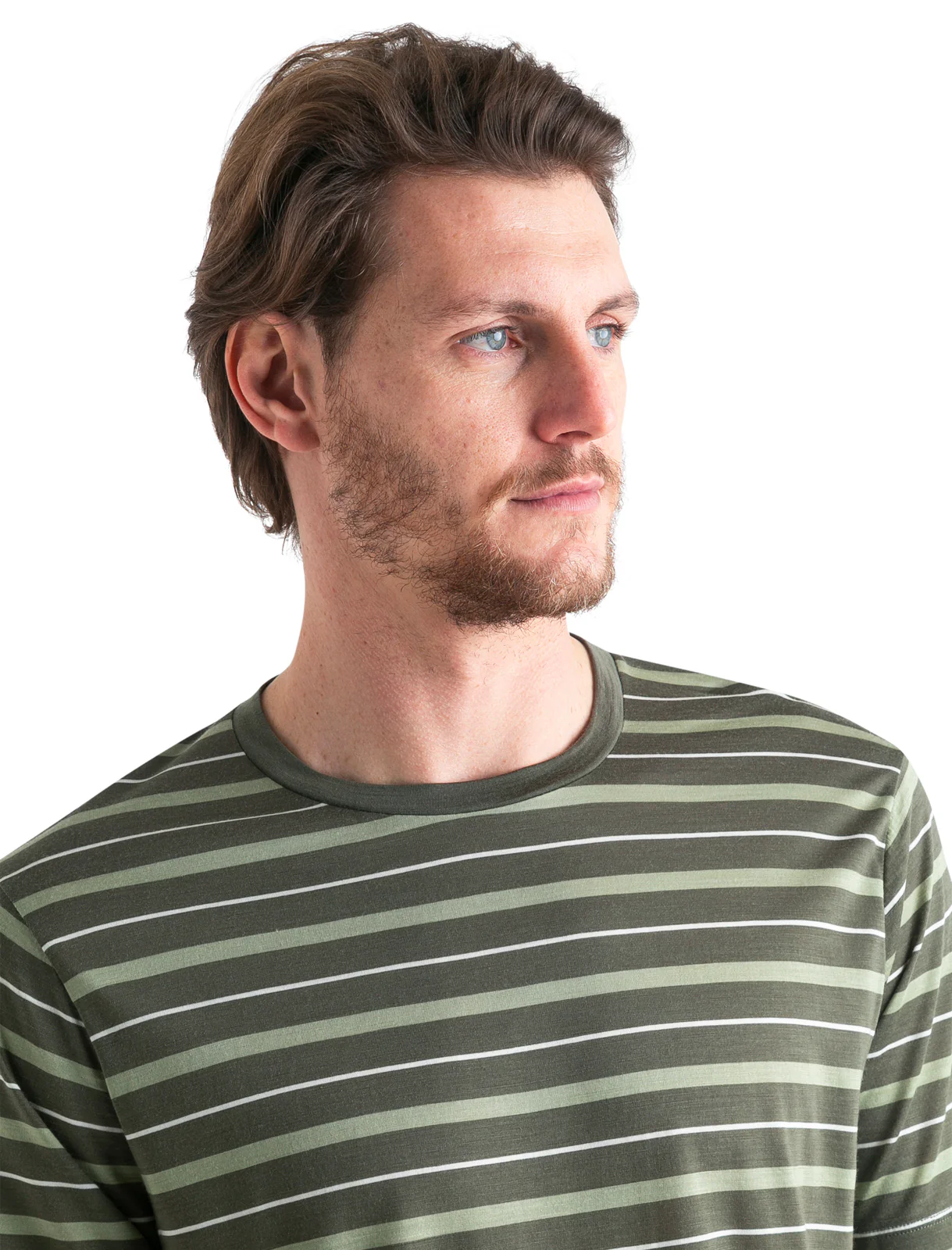 Wave Tencel®-Merino Shirt Stripe 150 ♂ - Image 6