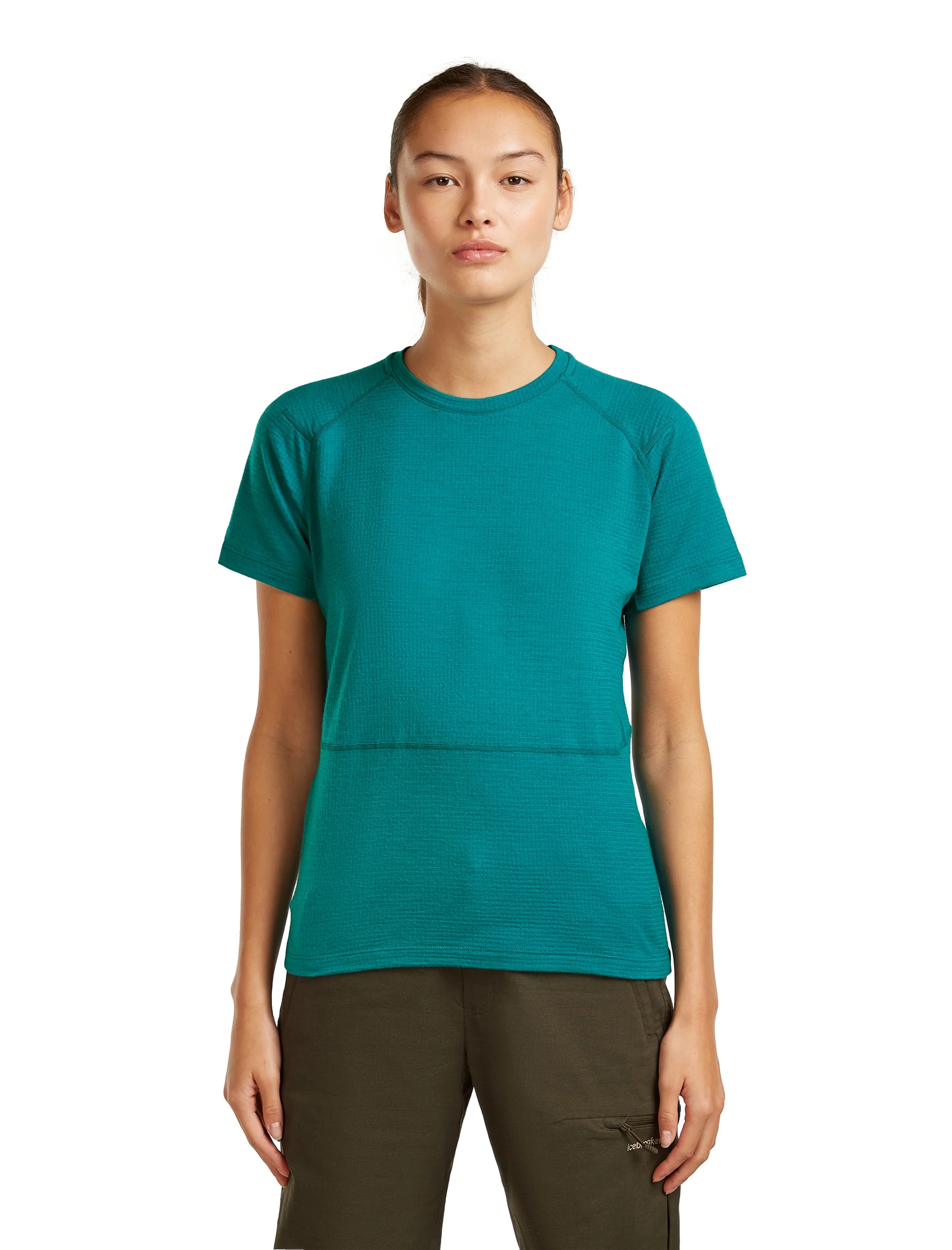 Elevation Merino Waffle Tee Shirt 200 ♀