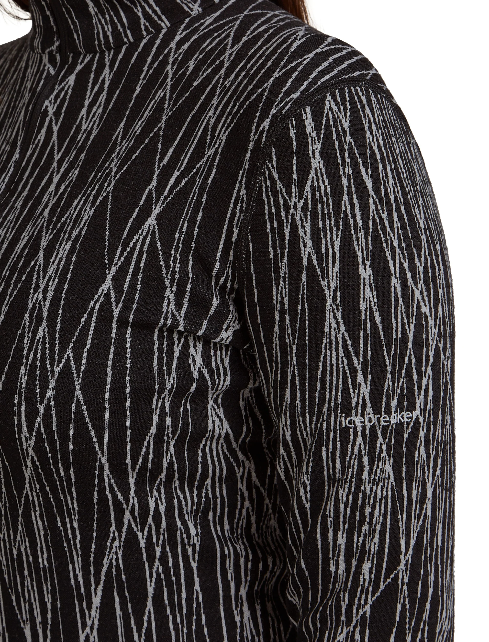 Vertex Merino Half Zip Delta Lines 260 ♀ - Image 3