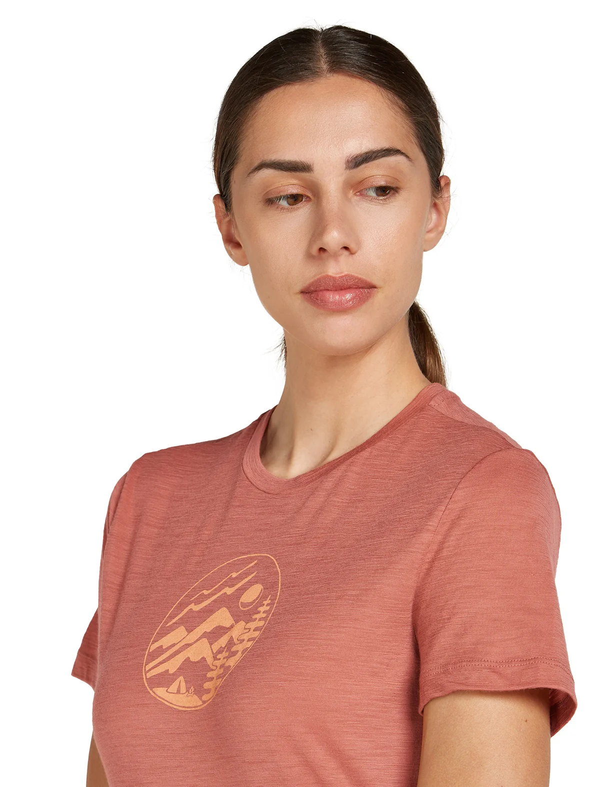 Tech Merino T-Shirt Camping Circle ♀ - Image 3