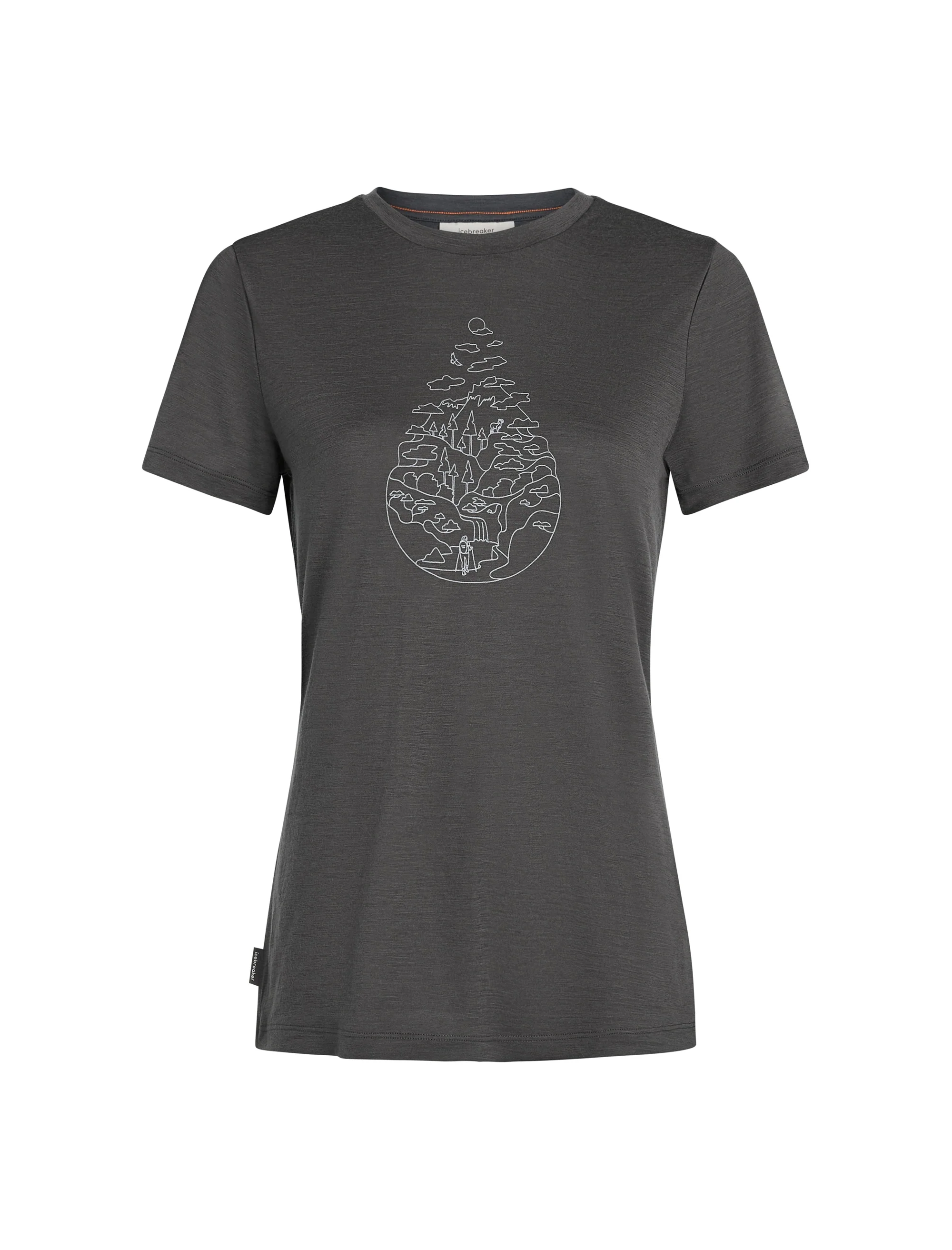 Tech Merino T-Shirt Hike Path ♀ - Image 4