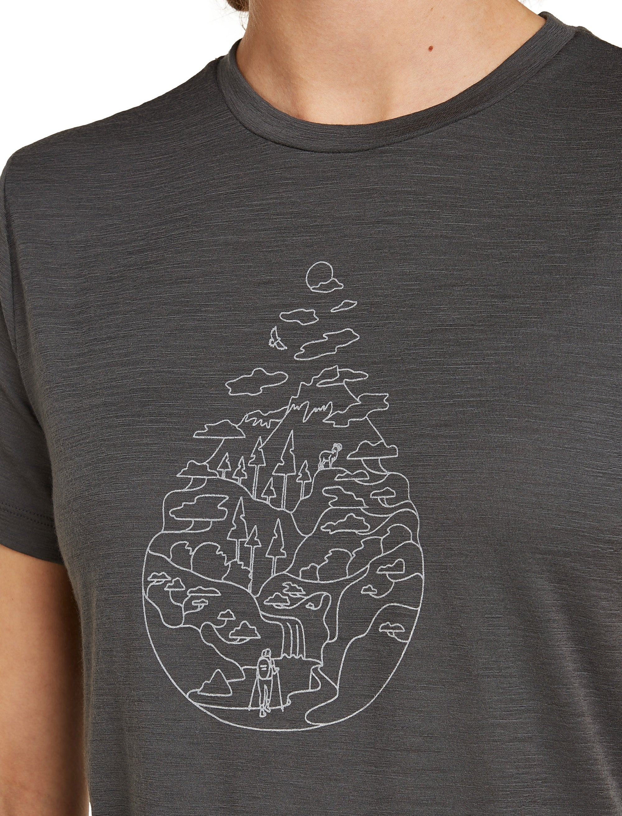 Tech Merino T-Shirt Hike Path ♀ - Image 5