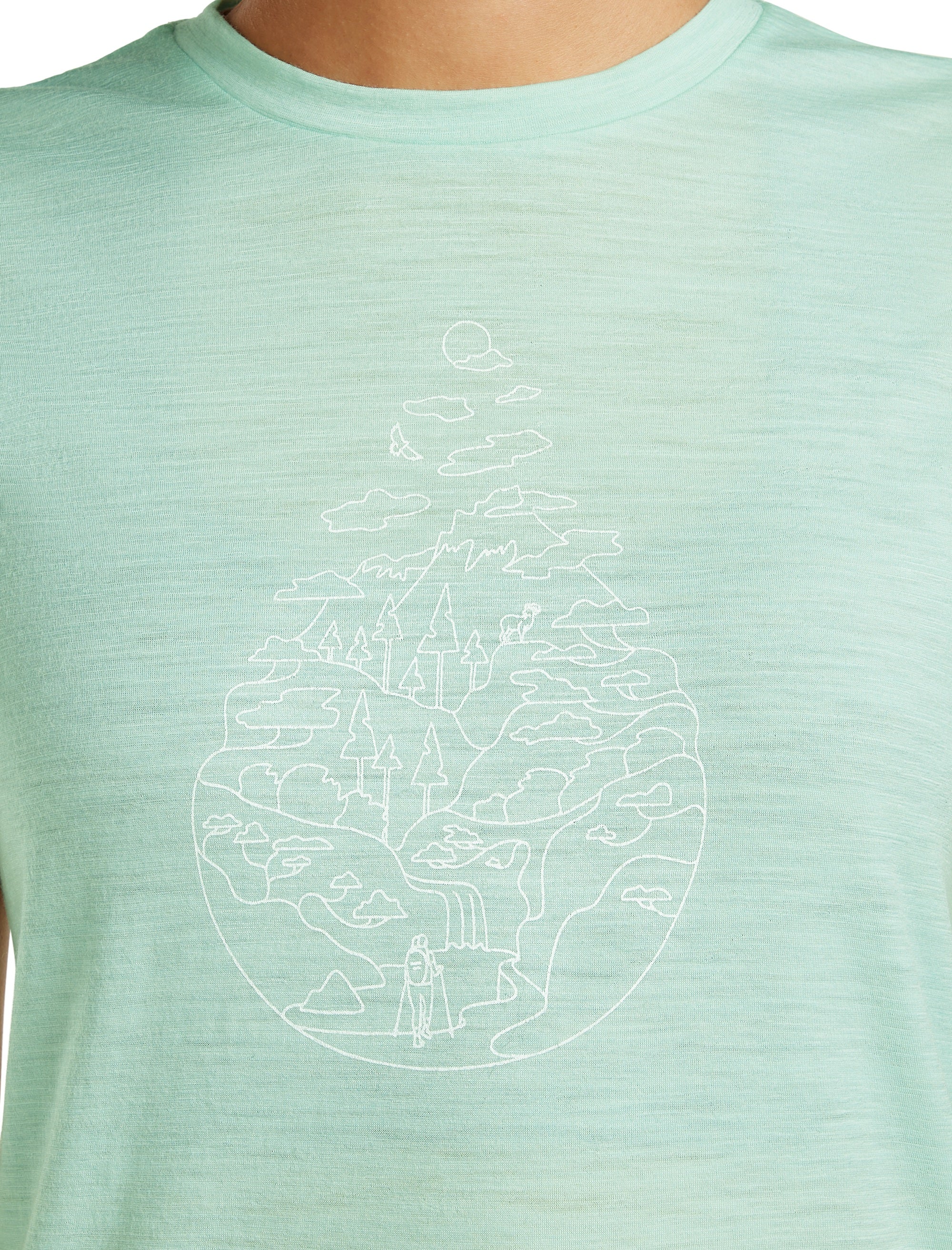 Tech Merino T-Shirt Hike Path ♀ - Image 6