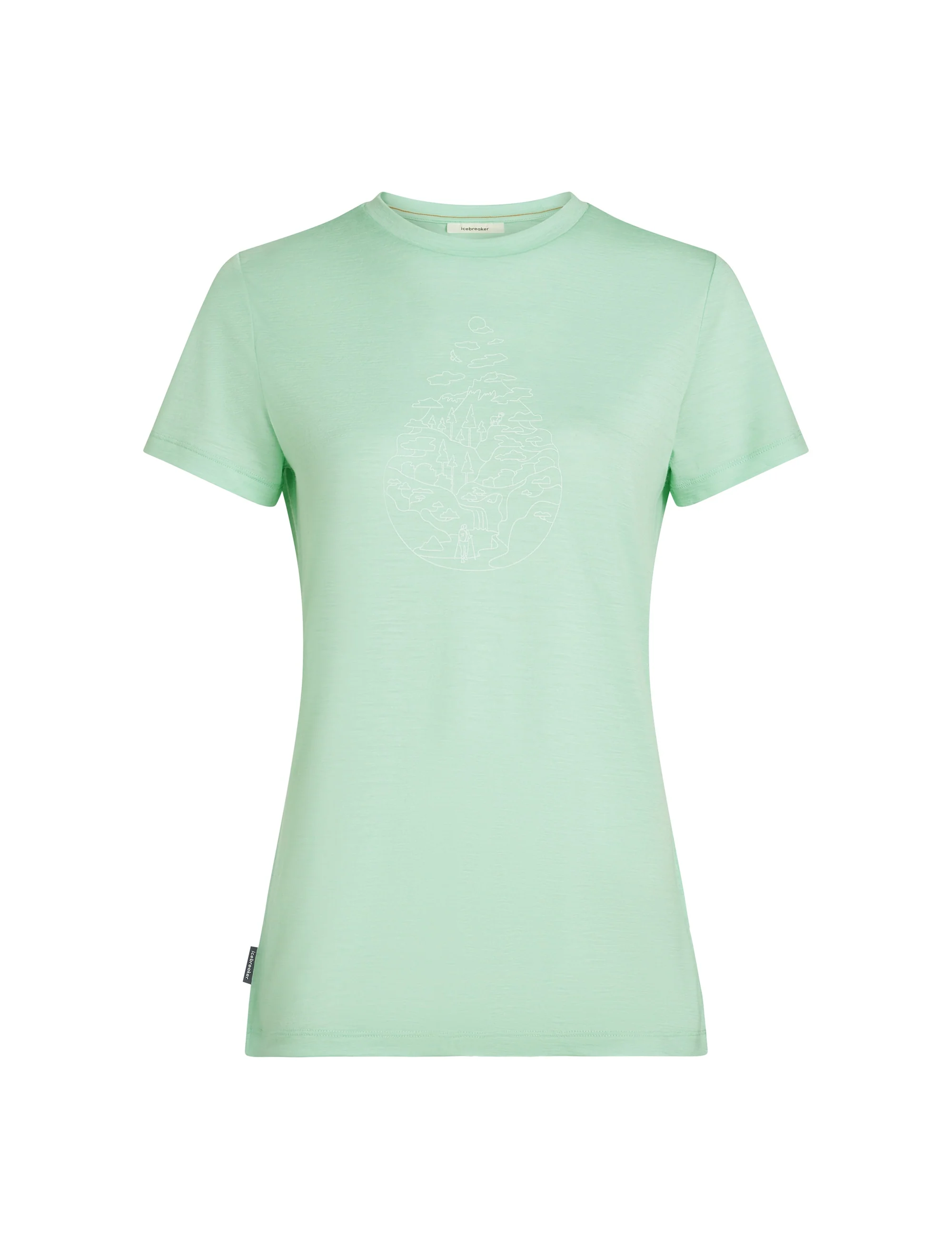 Tech Merino T-Shirt Hike Path ♀ - Image 7
