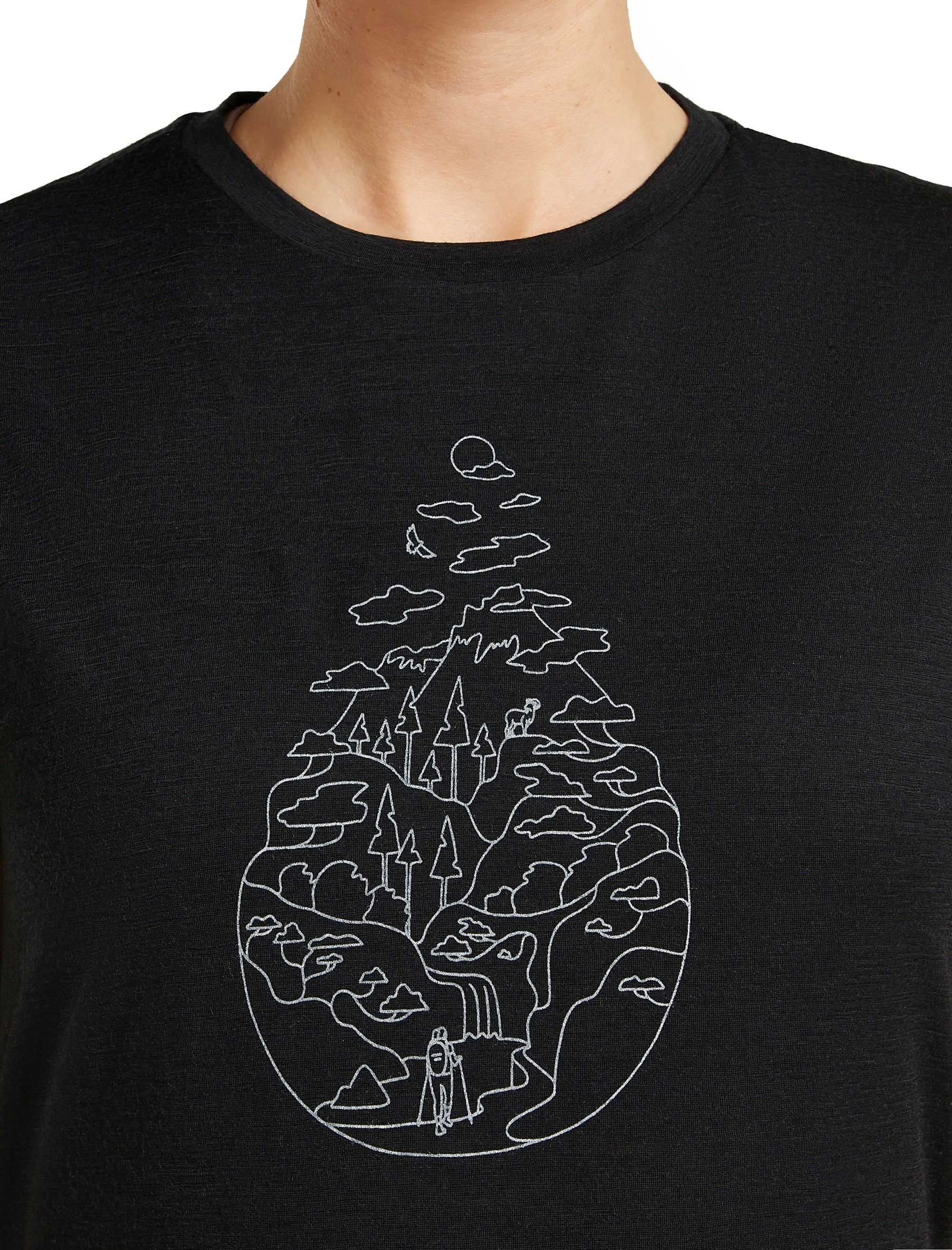 Tech Merino T-Shirt Hike Path ♀ - Image 9