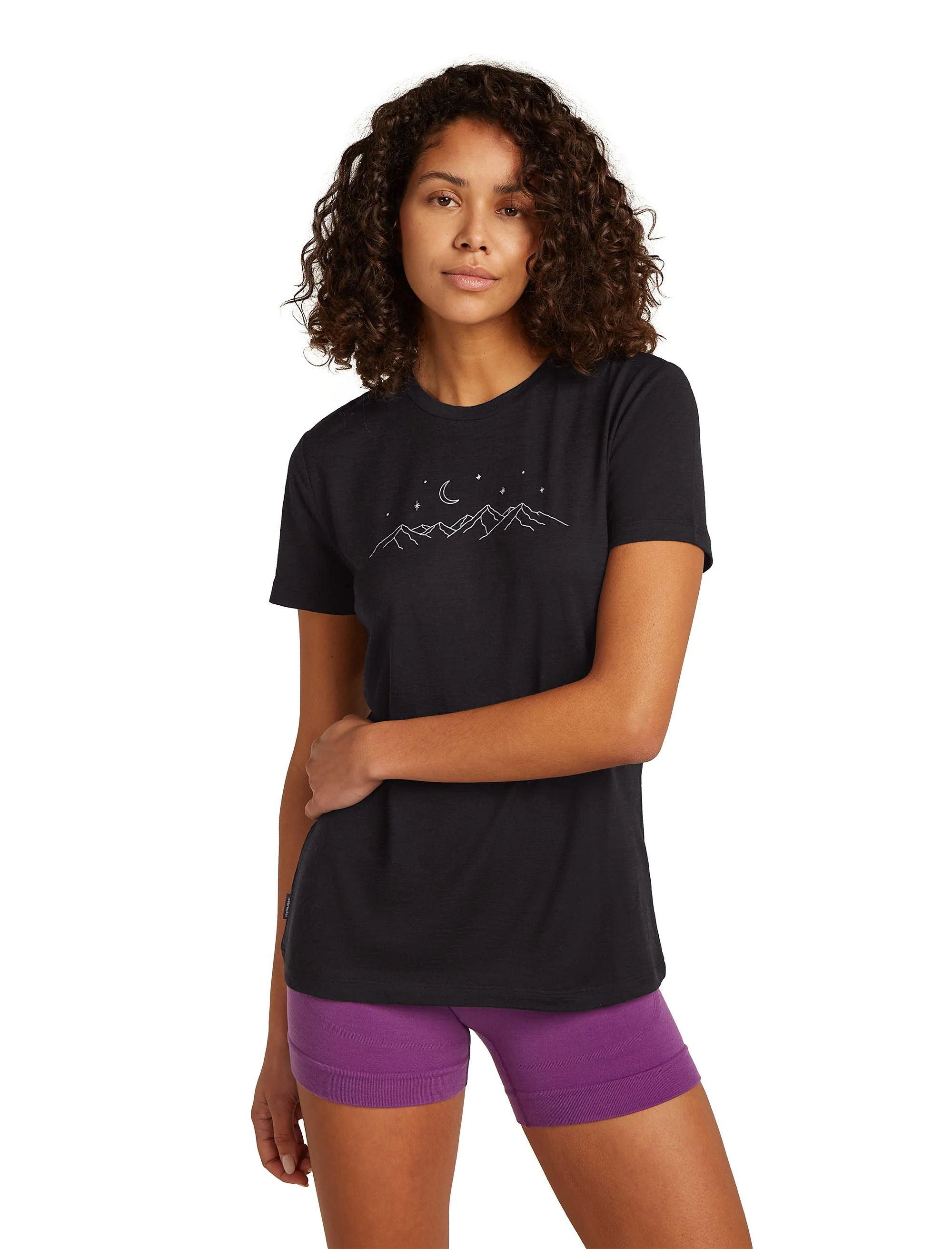 Tech Merino T-Shirt Sparkling Stars ♀ - Image 11