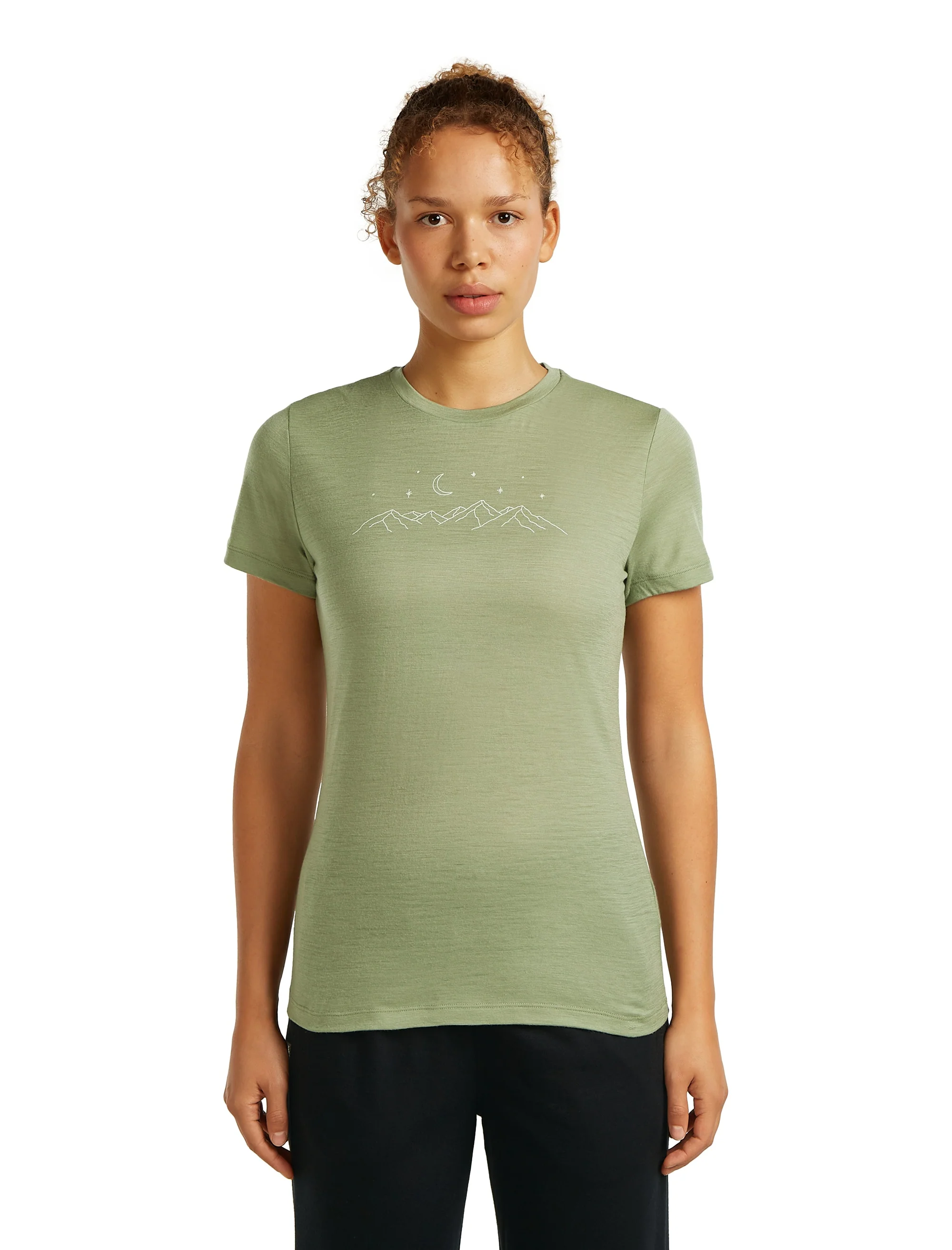 Tech Merino T-Shirt Sparkling Stars ♀ - Image 3