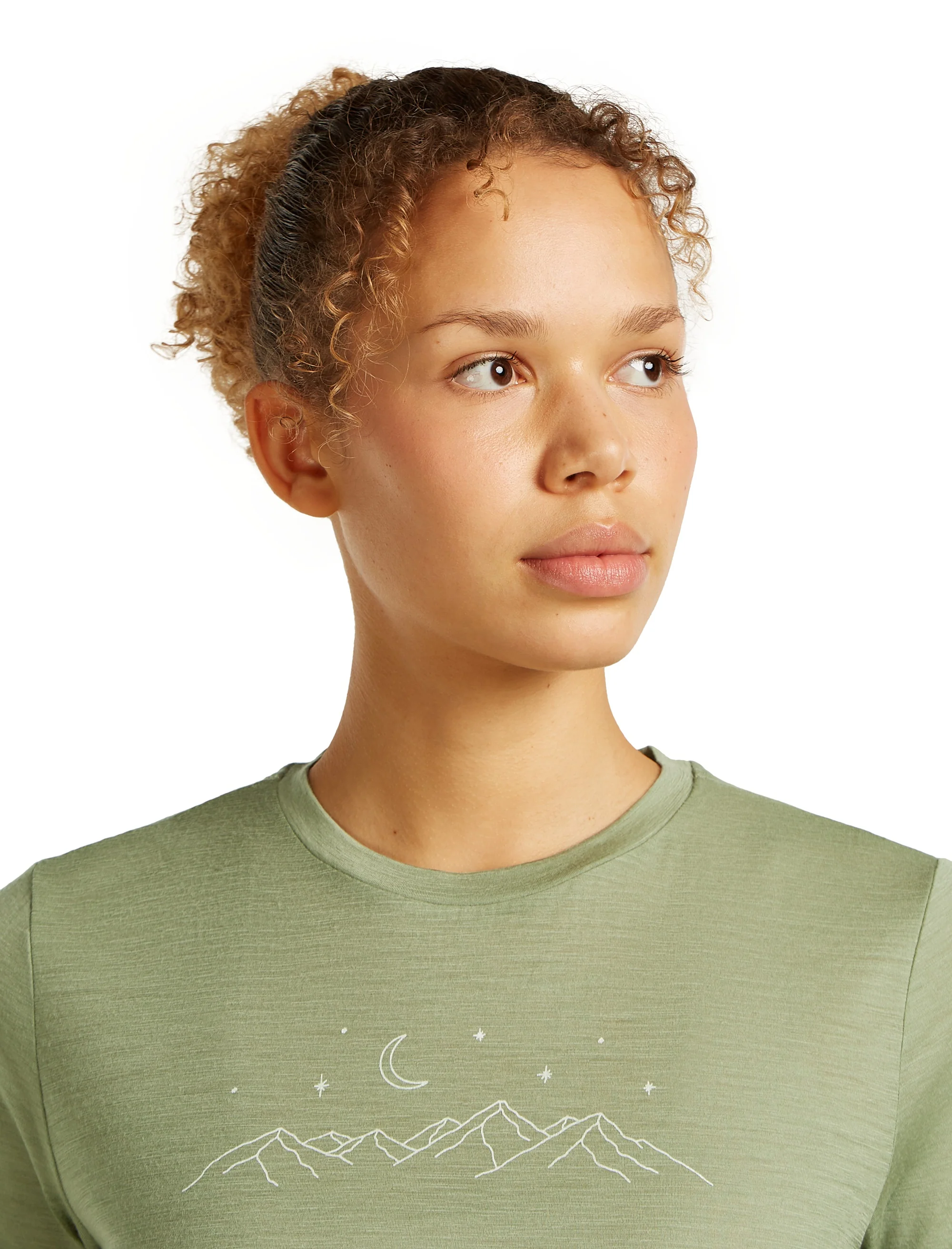 Tech Merino T-Shirt Sparkling Stars ♀ - Image 4