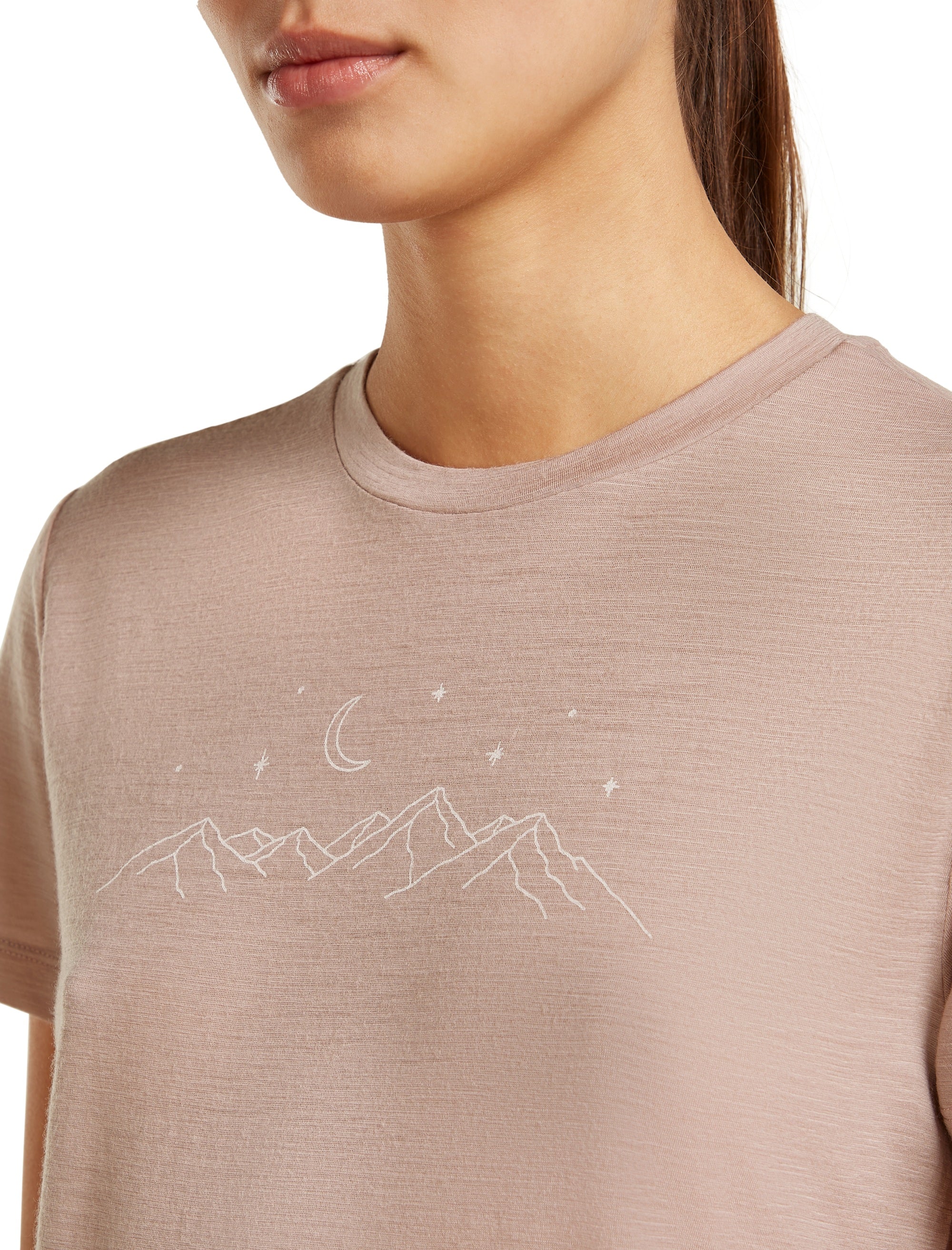 Tech Merino T-Shirt Sparkling Stars ♀ - Image 9