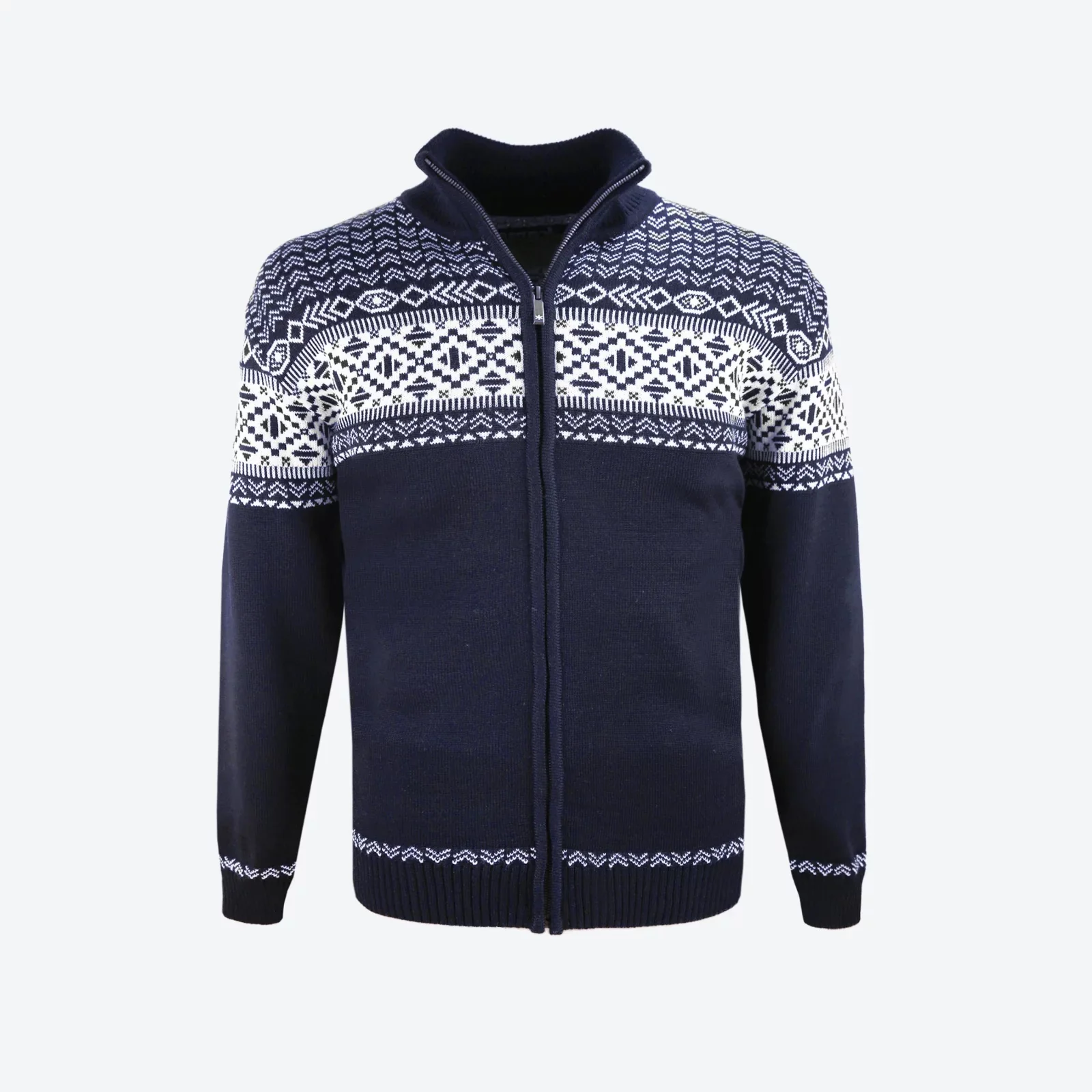 Norweger Cardigan Merino Herren - Image 3