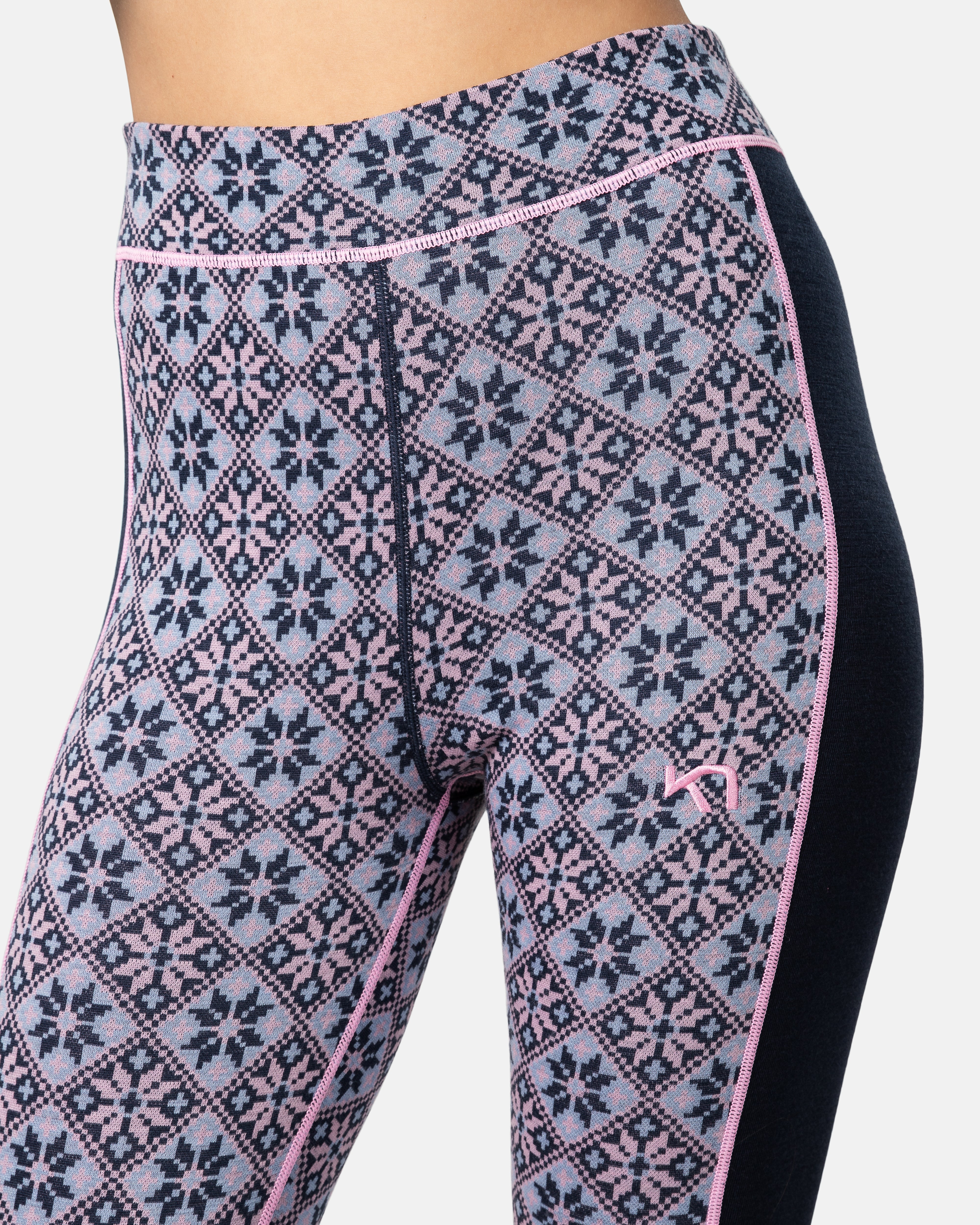 Rose High Waist Merino Leggings 240 - Image 4