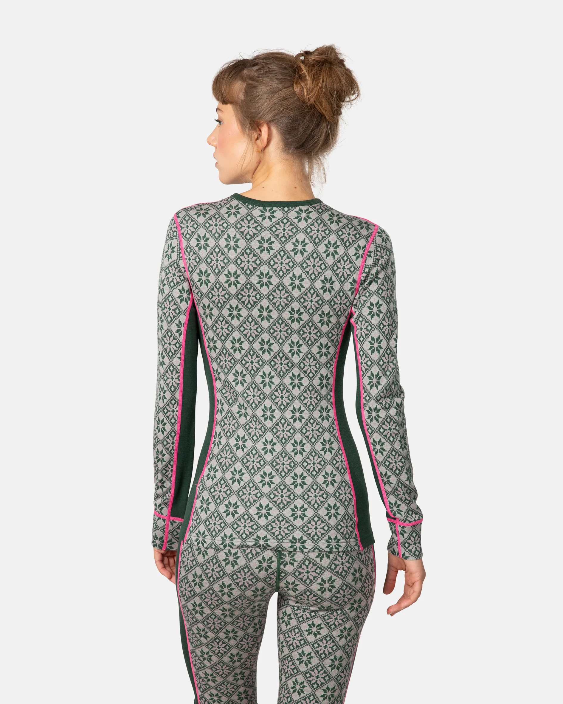 Rose Merino Long Sleeve Damen 240 - Image 5