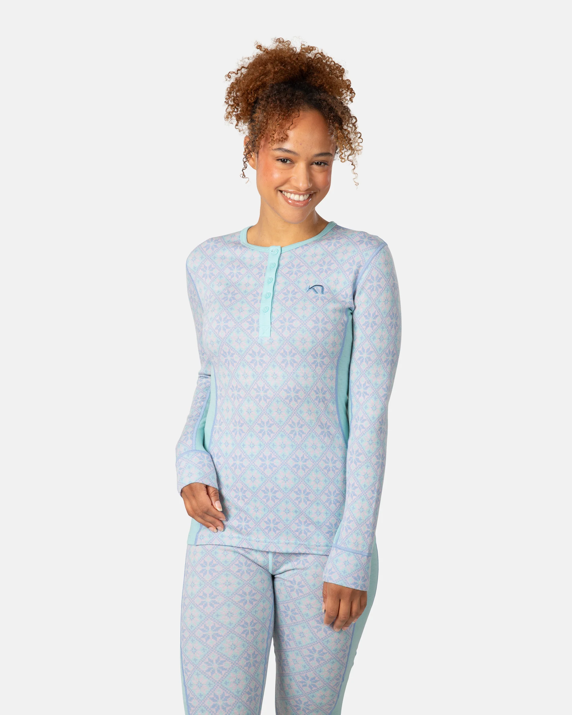 Rose Merino Long Sleeve Damen 240 - Image 8