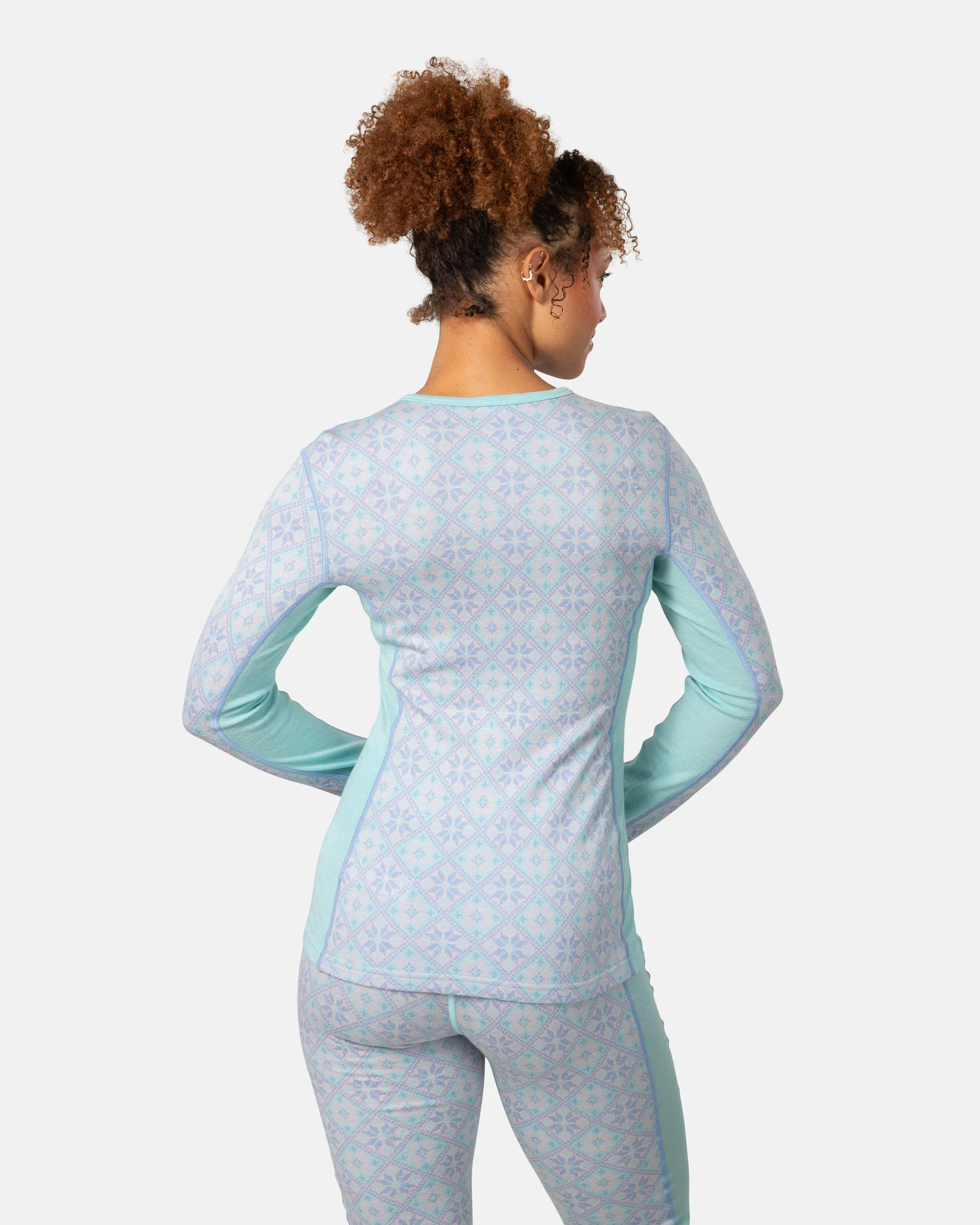 Rose Merino Long Sleeve Damen 240 - Image 9