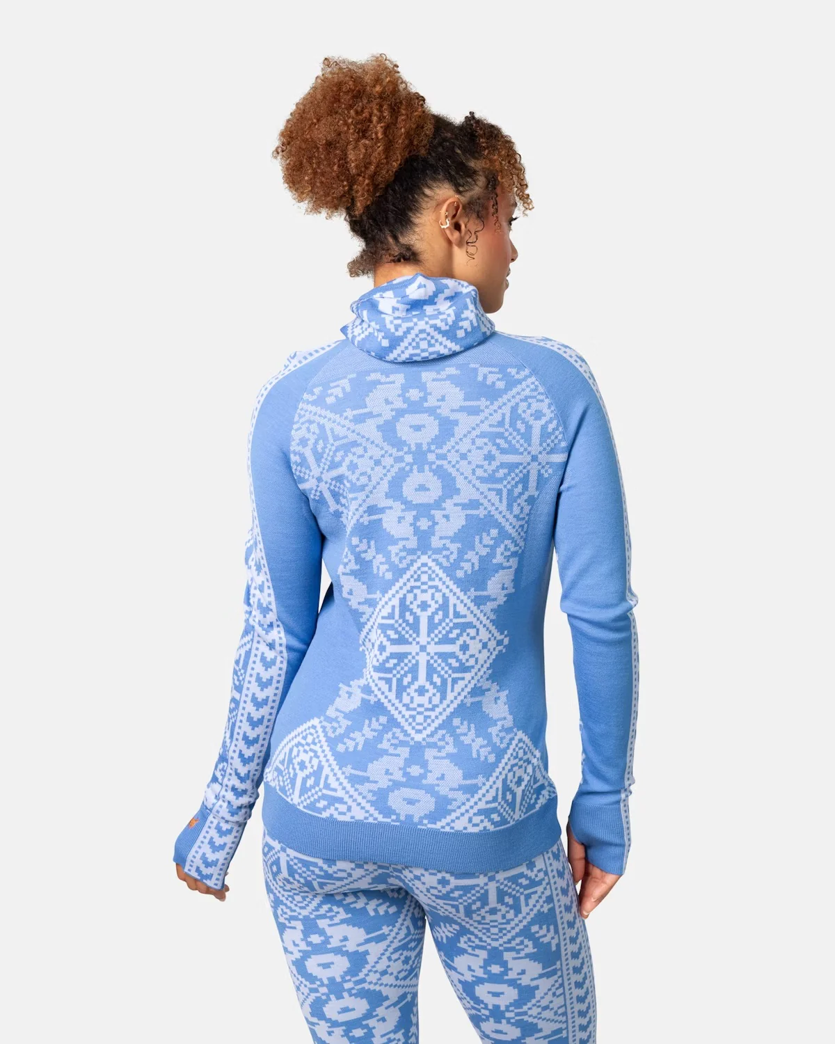 Saga Hood Merino Longsleeve ♀ - Image 5