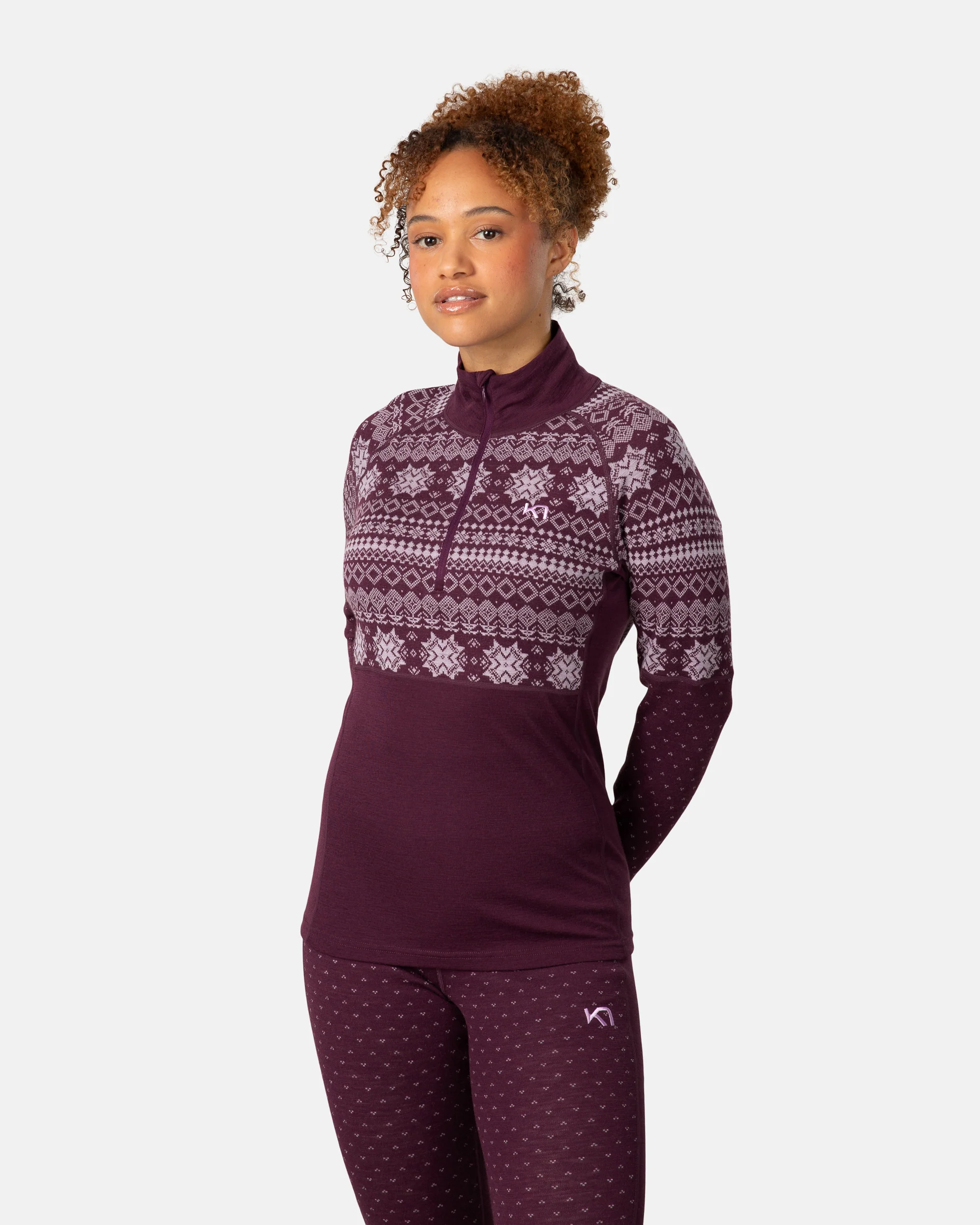 Vilma Merino Half Zip 210 ♀ - Image 3