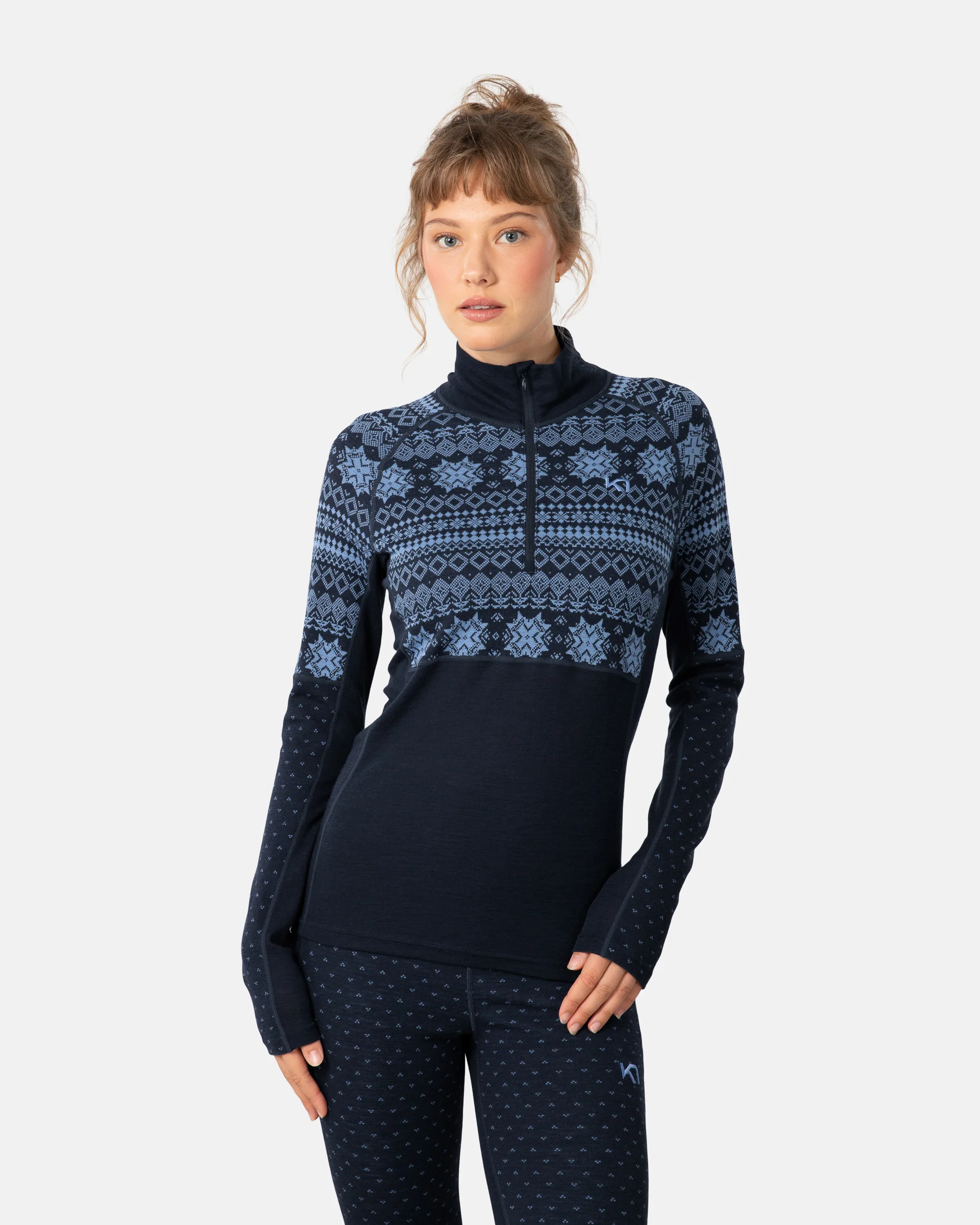 Vilma Merino Half Zip 210 ♀ - Image 5