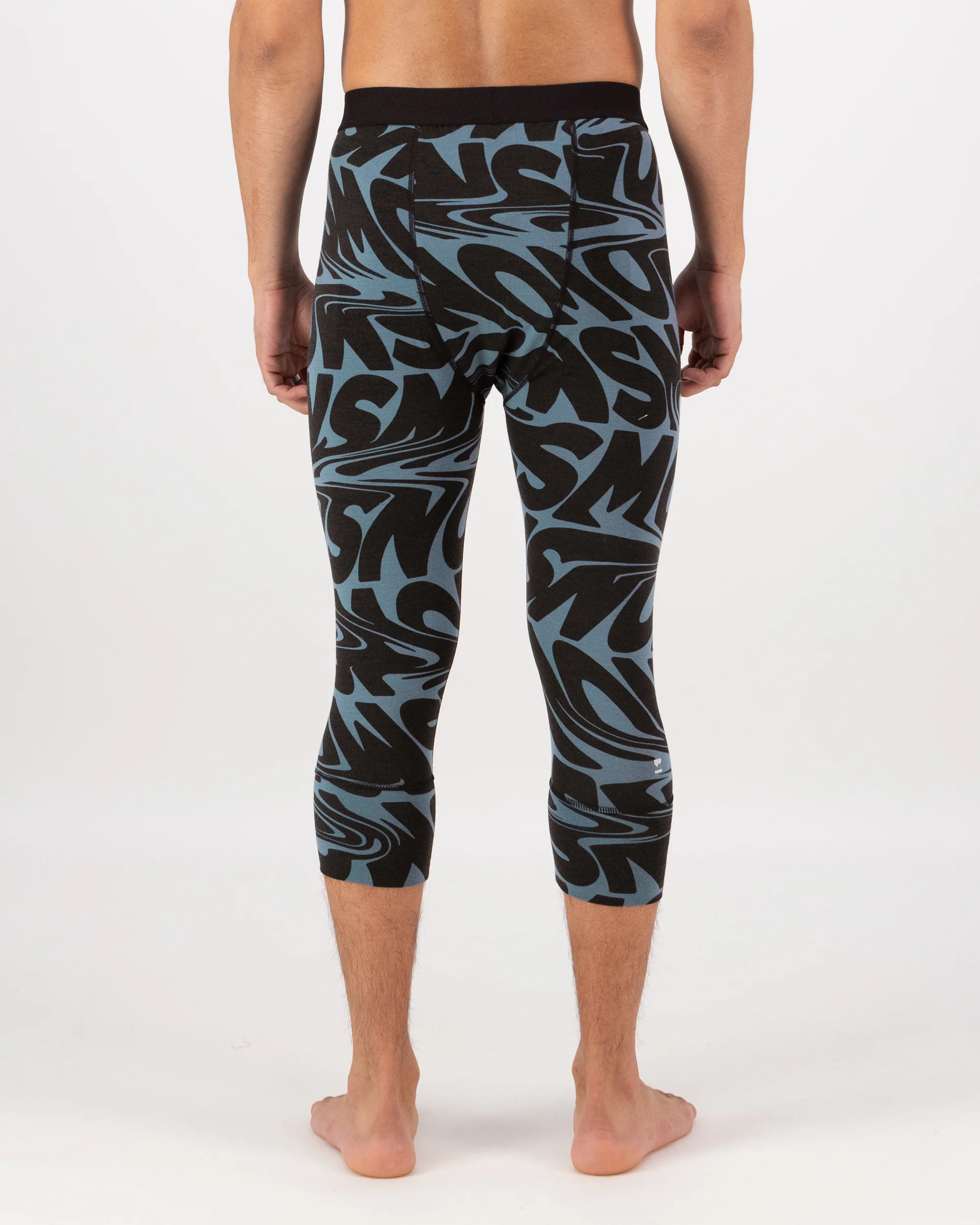 Cascade Merino Flex 3/4 Leggings ♂ 200 - Image 2