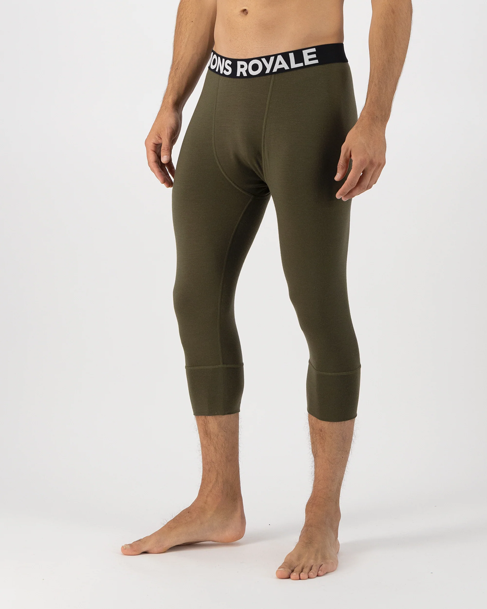 Cascade Merino Flex 3/4 Leggings ♂ 200 - Image 3