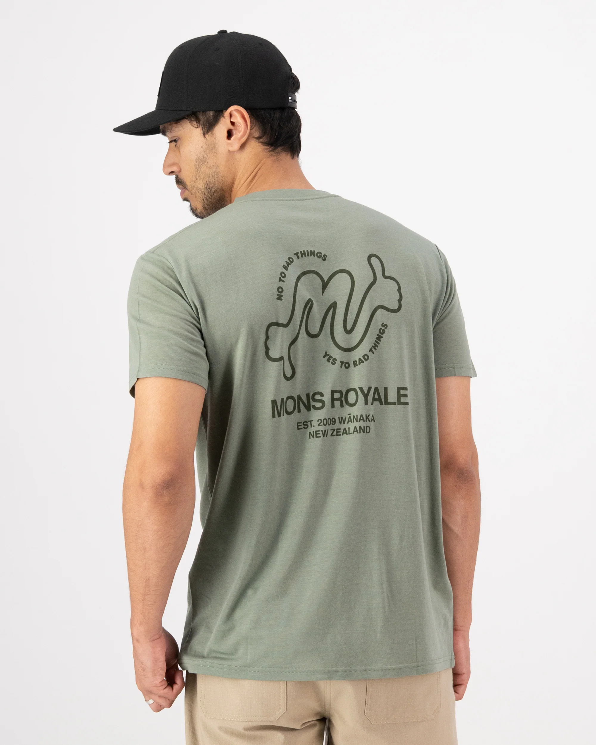 Icon Merino T-Shirt Herren 140 - Image 2