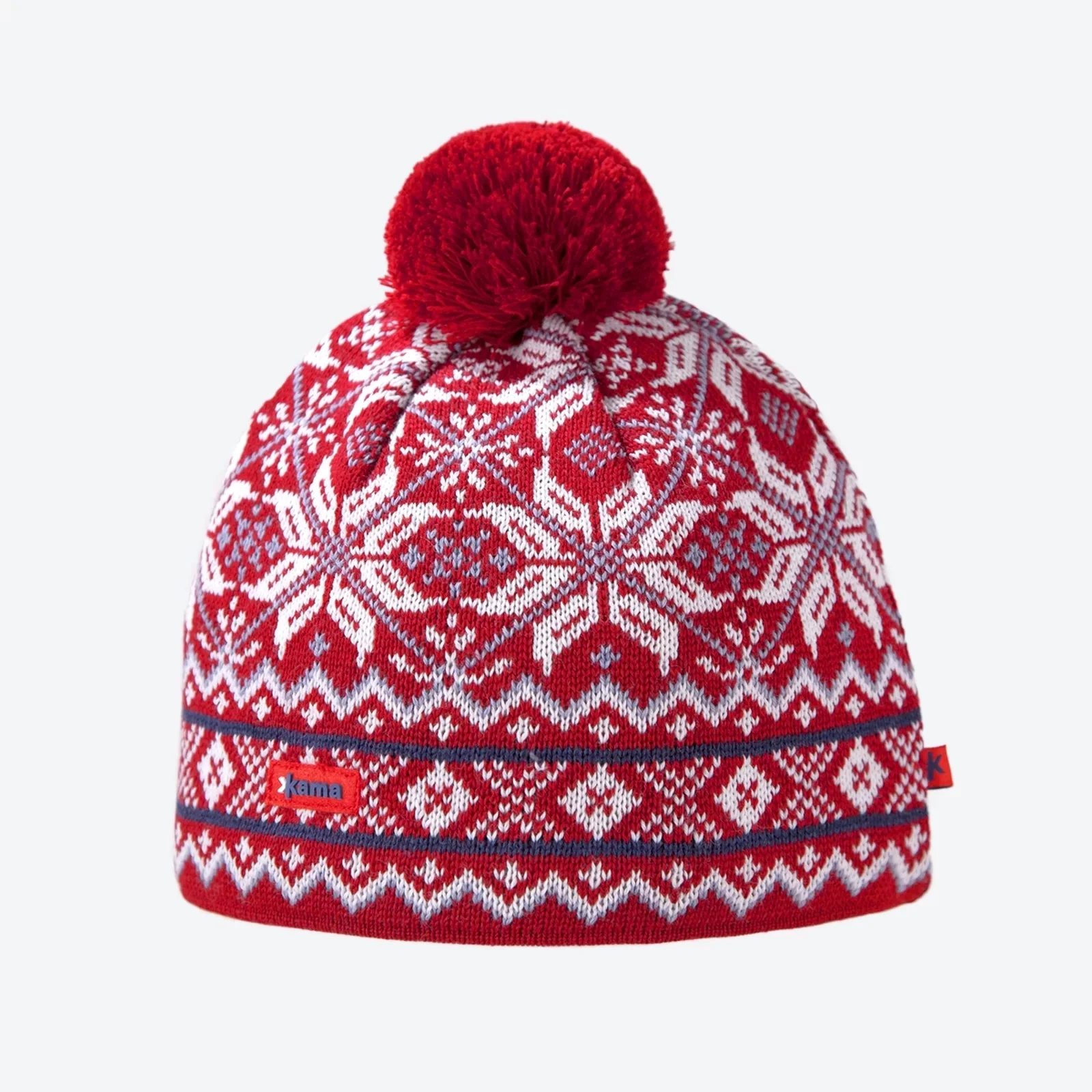 Norweger Windstopper Merino Mütze mit Bommel - Image 4