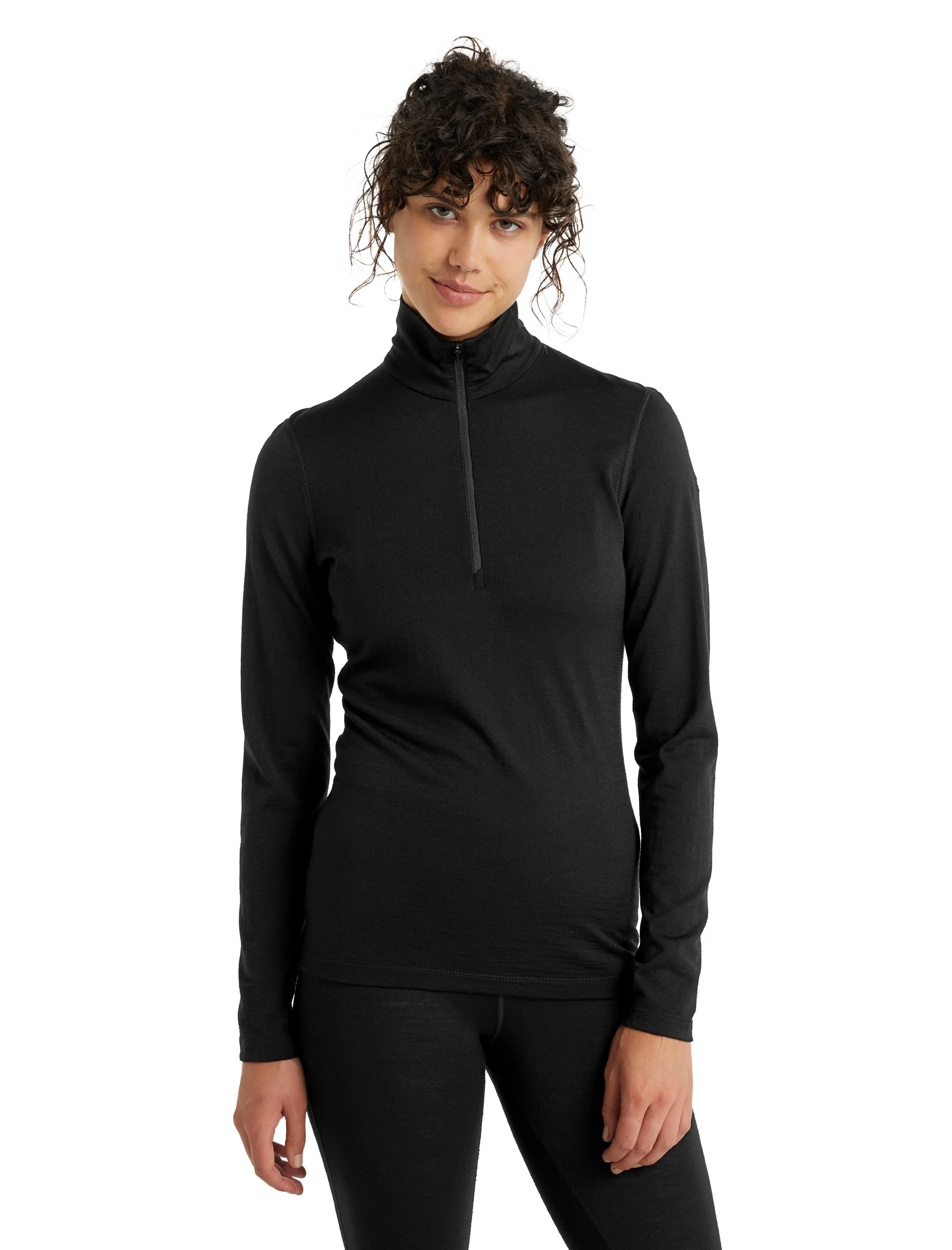 Oasis Merino Long Sleeve Damen Zip 200 - Image 2