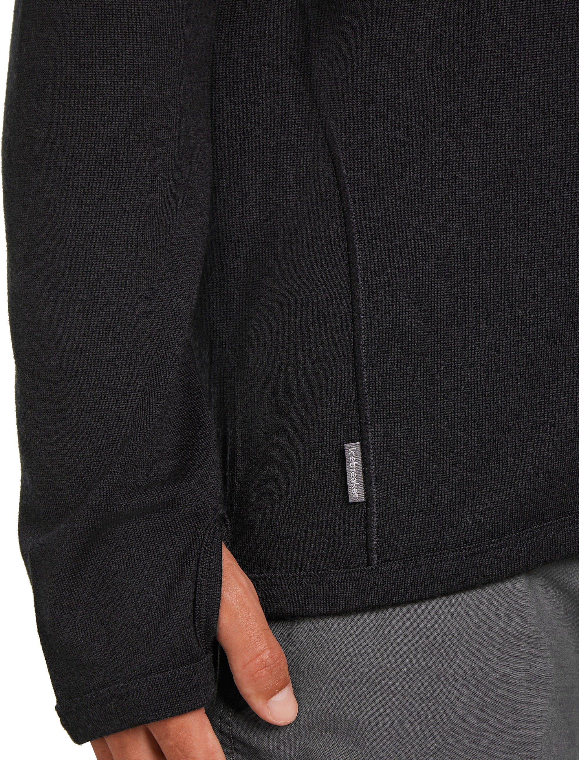 Original Merino Longsleeve Half Zip 320 ♂ - Image 2