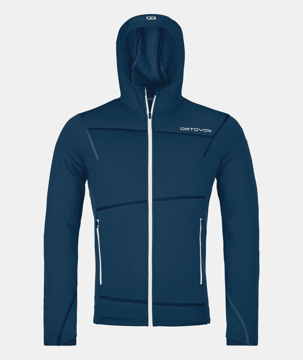 Merino Fleece Light Hoody Herren - Image 5