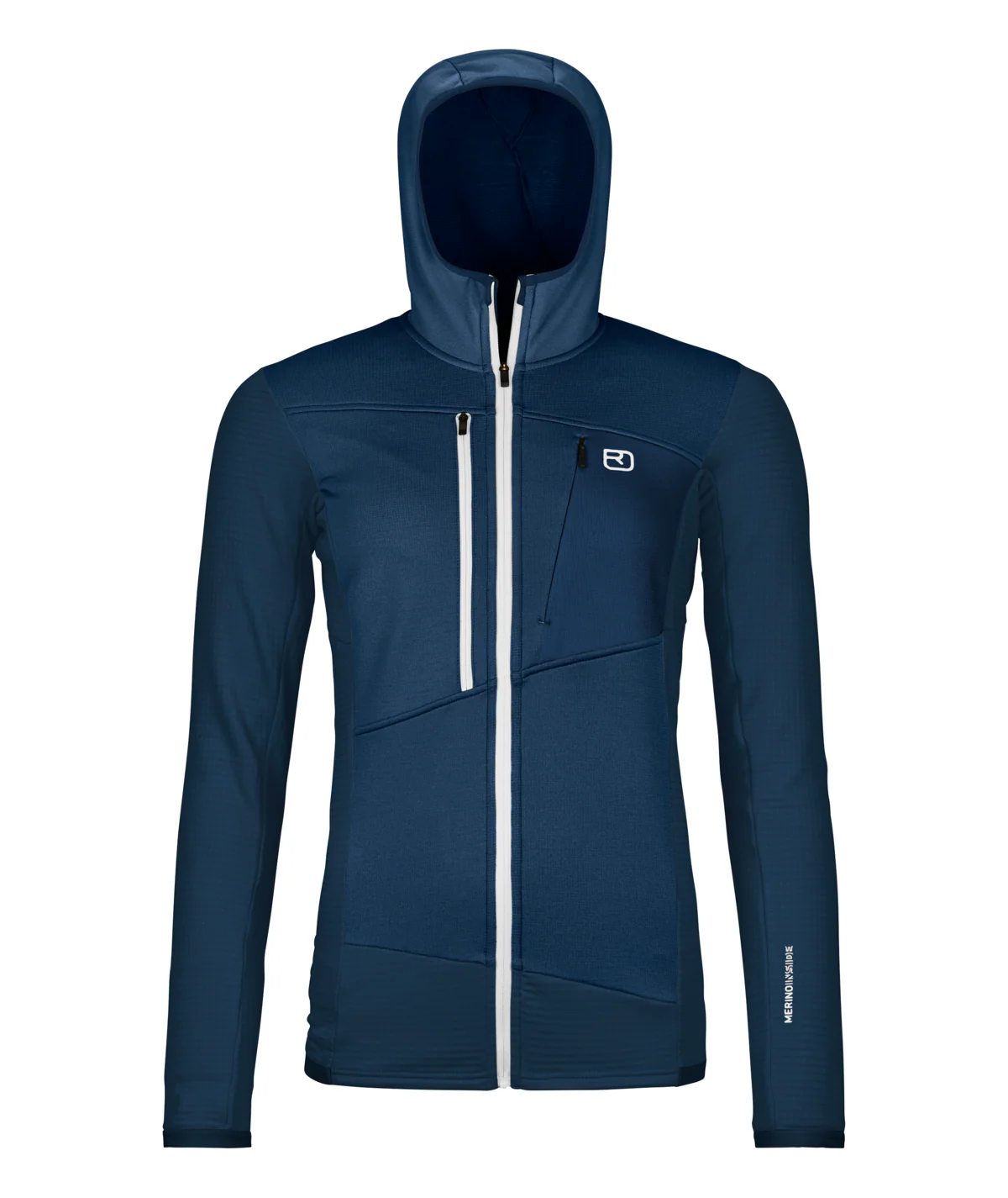 Merino Fleece Grid Hoody Damen - Image 6