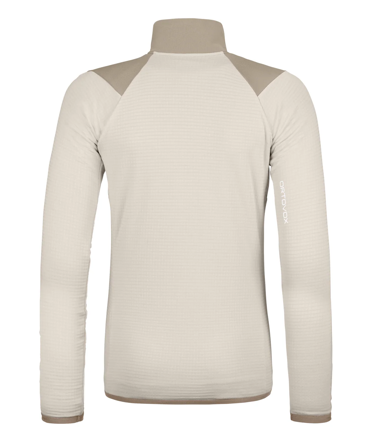 Merino Fleece Grid Jacket Damen - Image 4