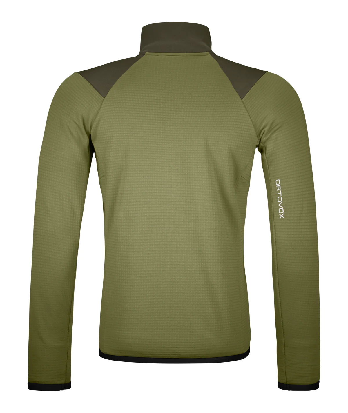 Merino Fleece Grid Jacket Herren - Image 3