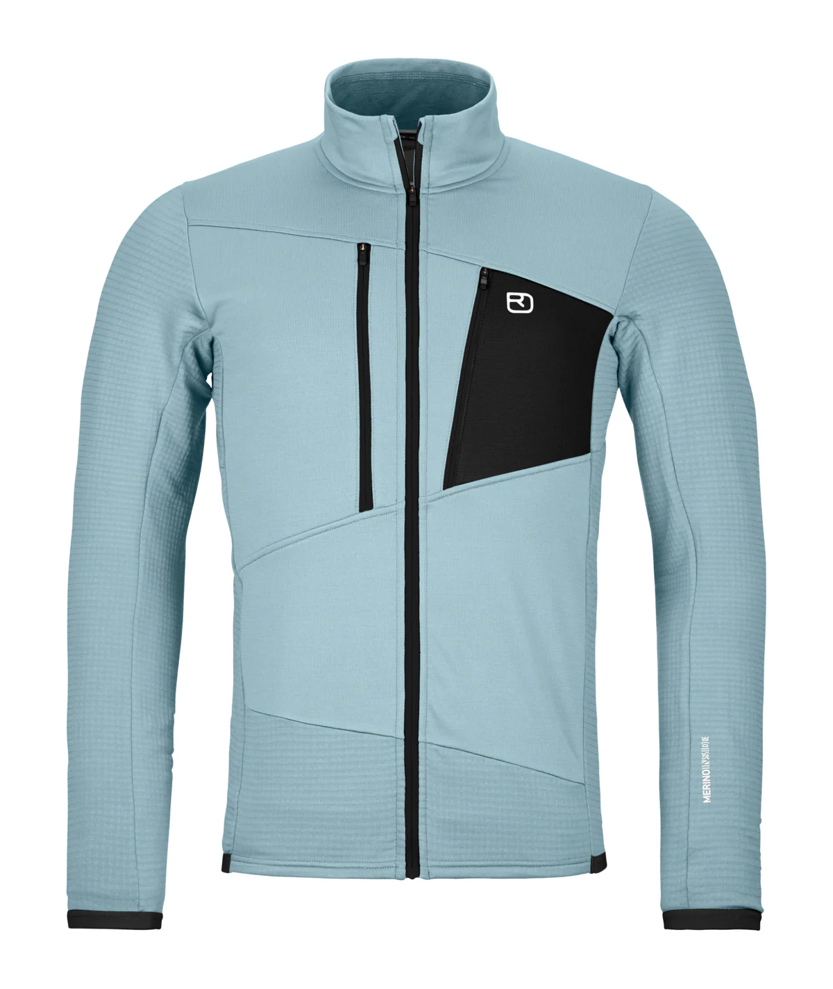 Merino Fleece Grid Jacket Herren - Image 5