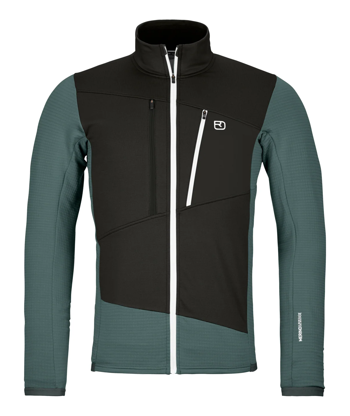 Merino Fleece Grid Jacket Herren - Image 9