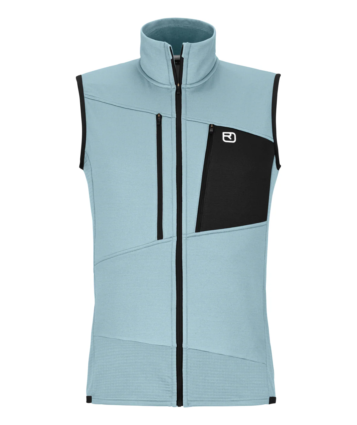 Merino Fleece Grid Weste Herren - Image 3